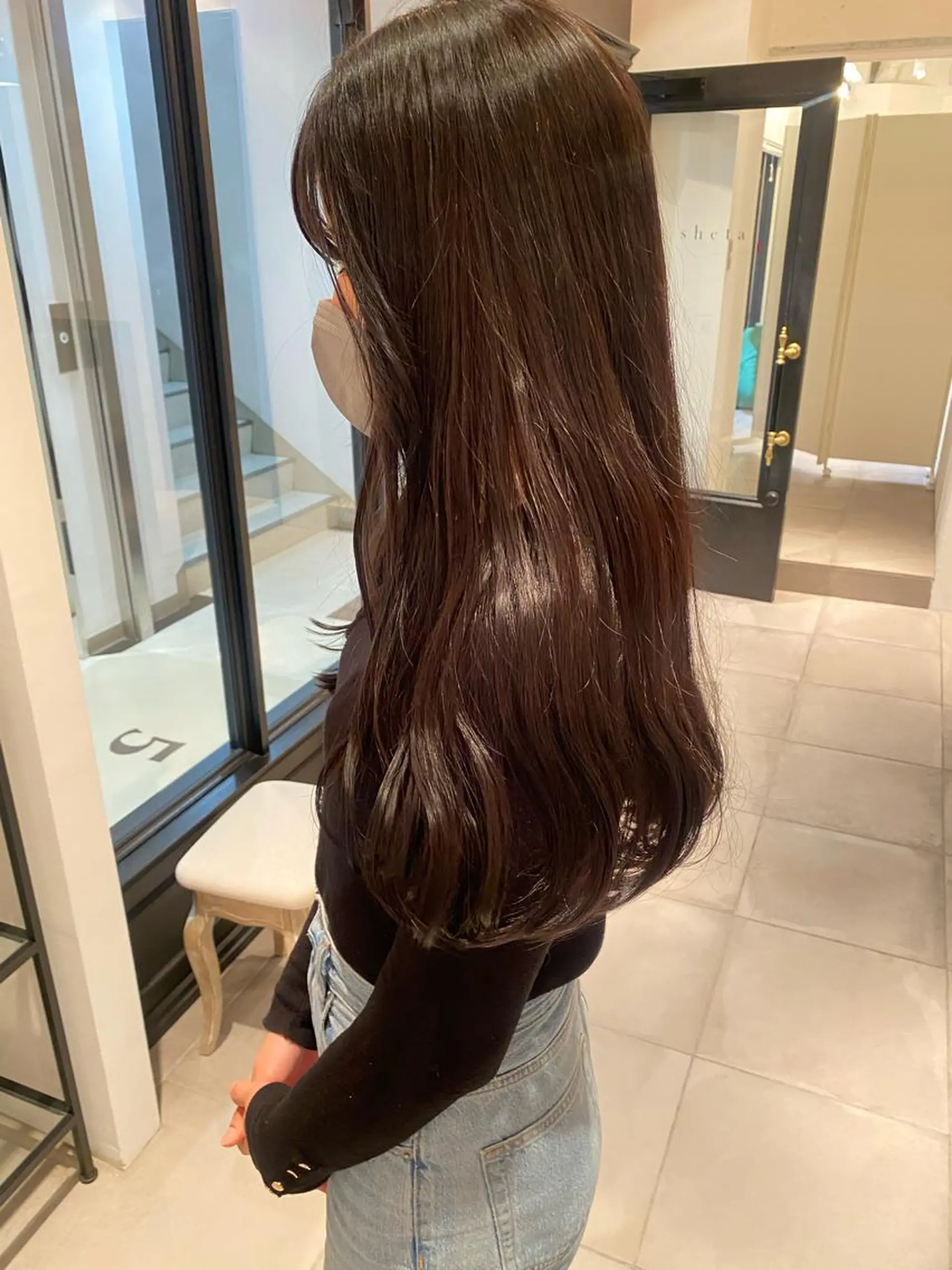 ロング カラー ヘアカラー riria/ボブ /透明感カラー🎀のヘアスタイル