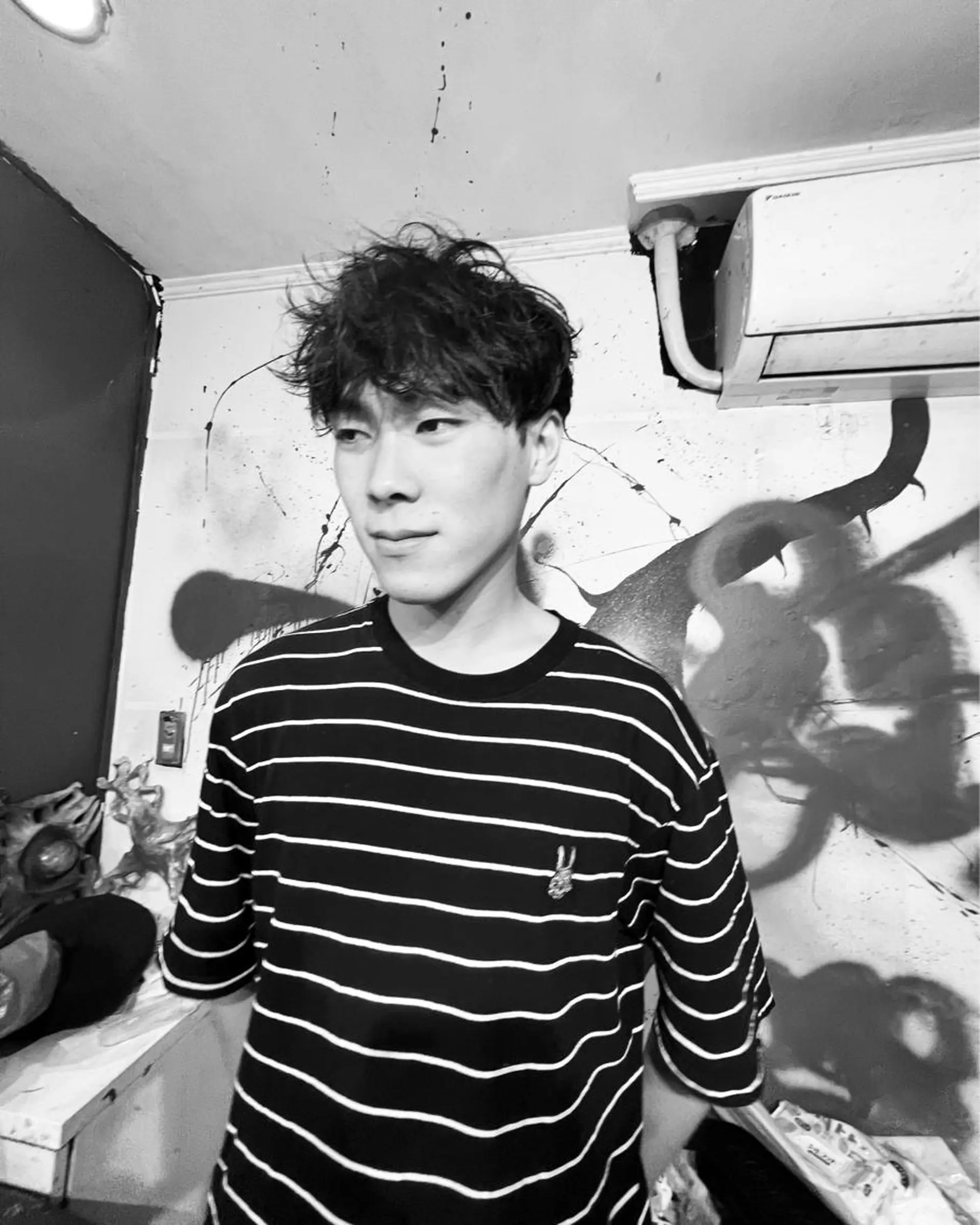 パーマ メンズ 加藤 蓮のヘアスタイル