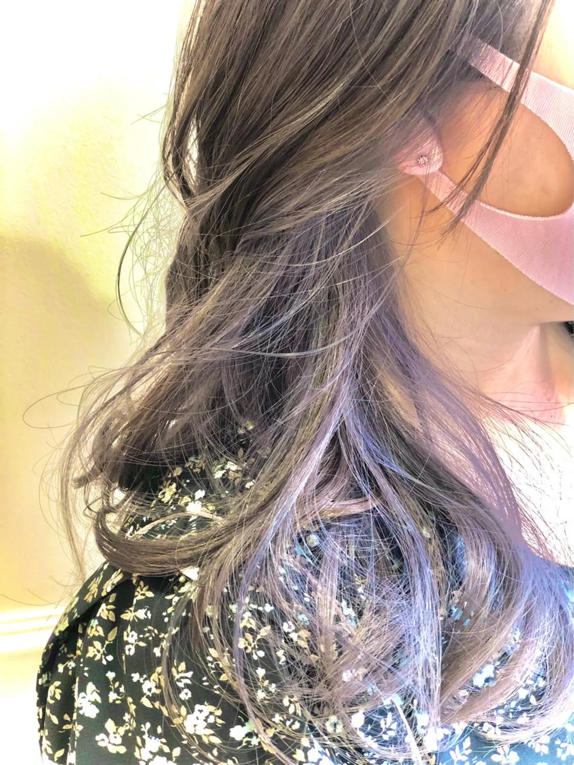 セミロング カラー 金子 直樹のヘアスタイル