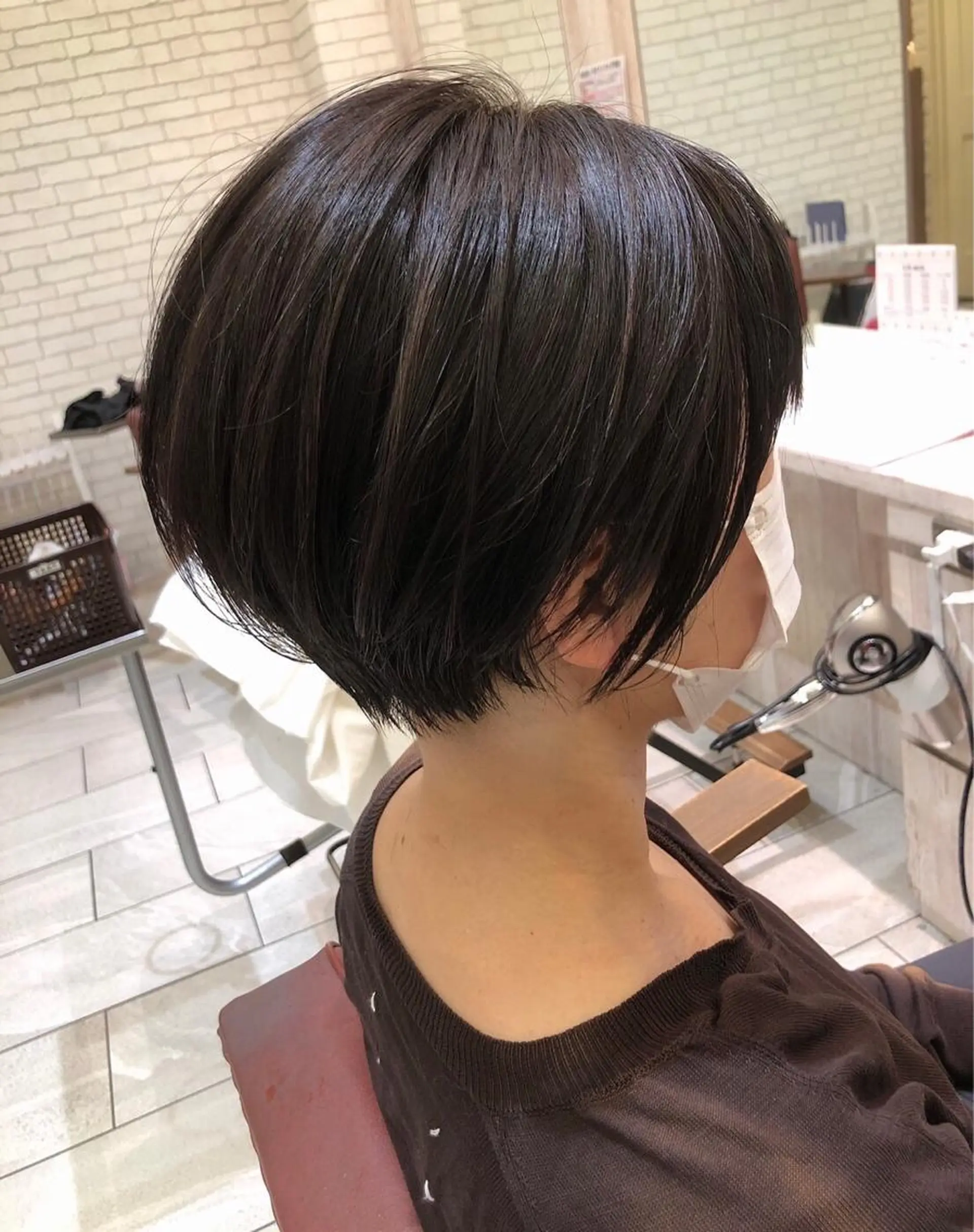 ショート 太白区/白髪ぼかし ハイライト/千葉達人のヘアスタイル