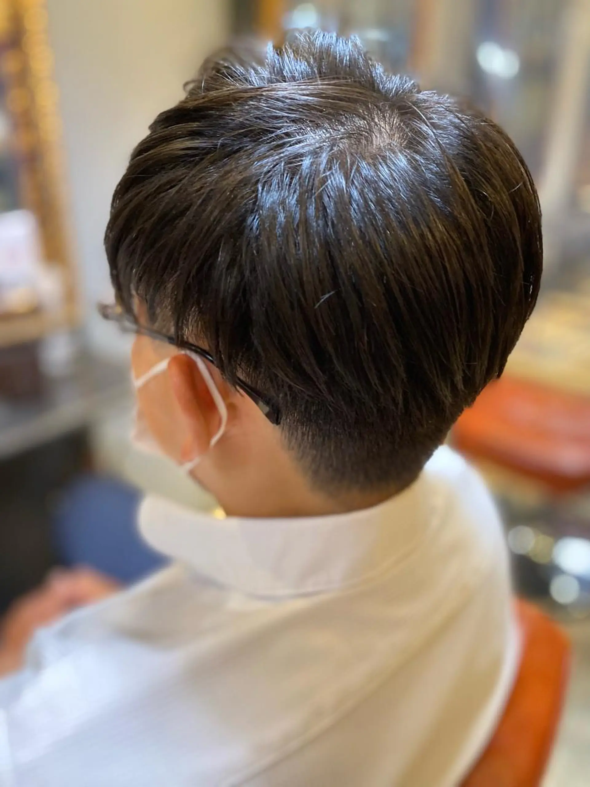 ショート メンズ カット 縮毛矯正 shell 吉祥寺 加藤慎二のヘアスタイル