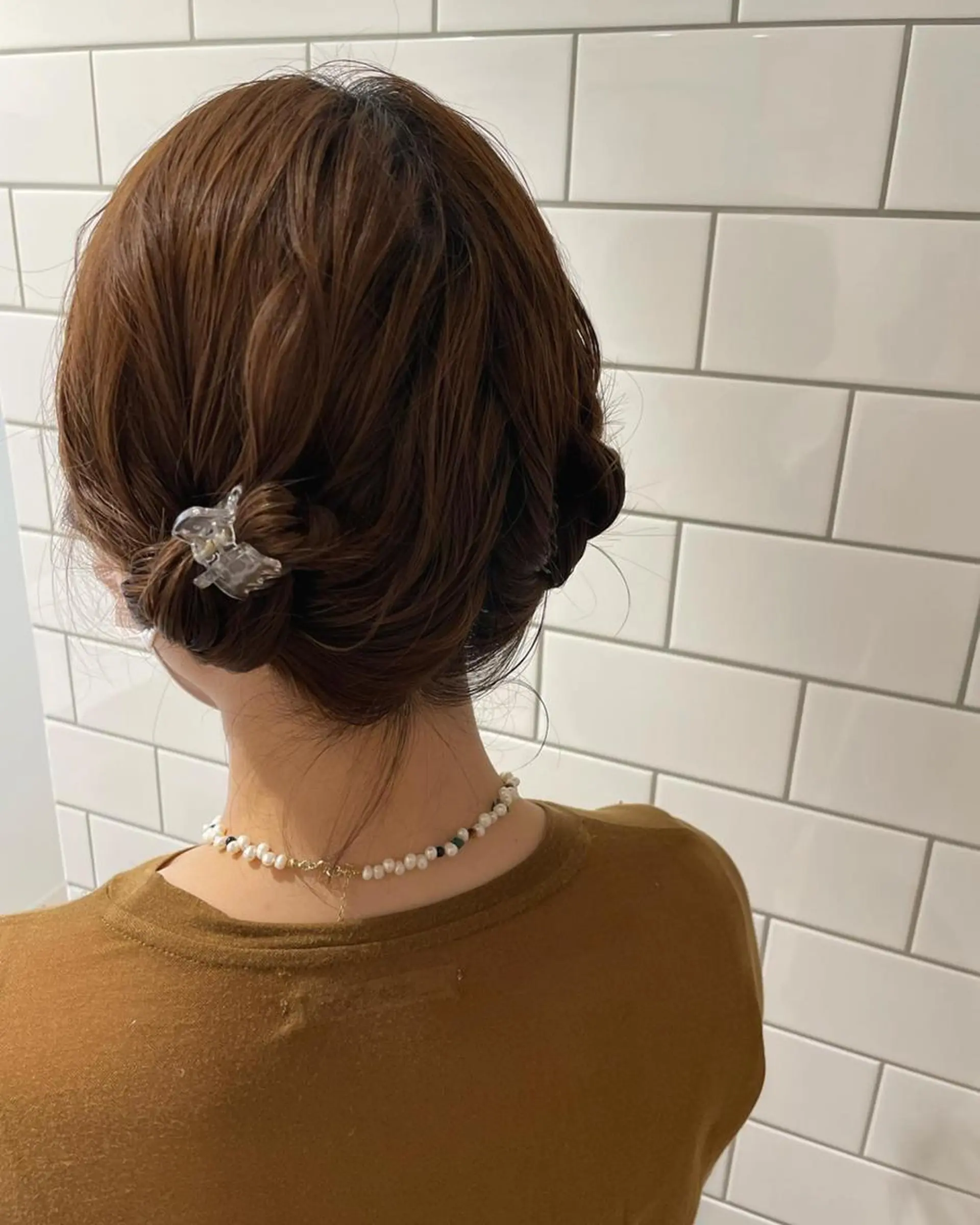 ミディアム カラー パーマ ヘアアレンジ メンズ キッズ ネイル マツエク・マツパ 子どものヘアアレンジ 簡単アレンジ 🫧垢抜けヘア🫧 SHIORIのヘアスタイル