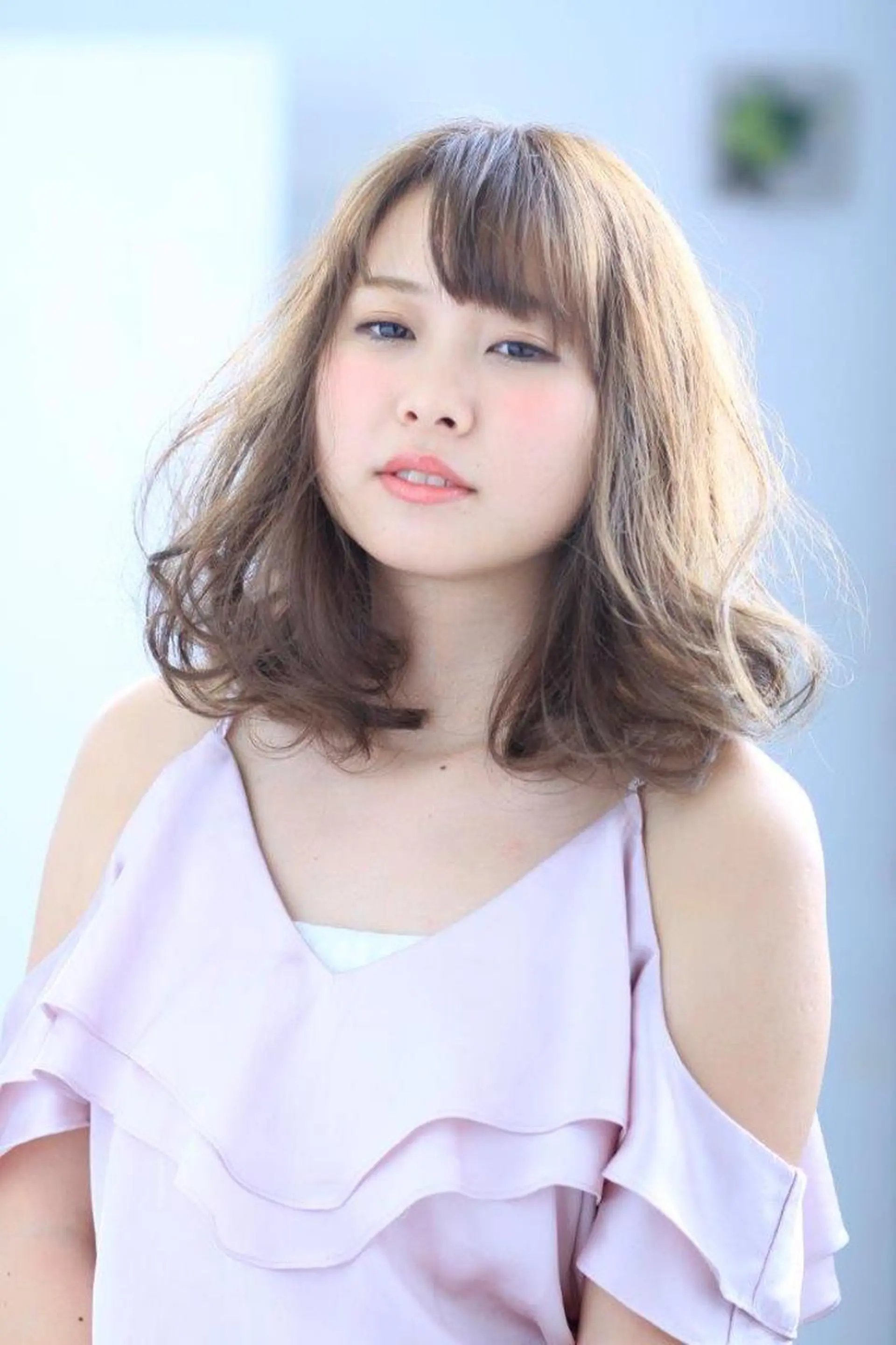 セミロング メンズのモテヘア☁️ はまなか✂︎COLOのヘアスタイル