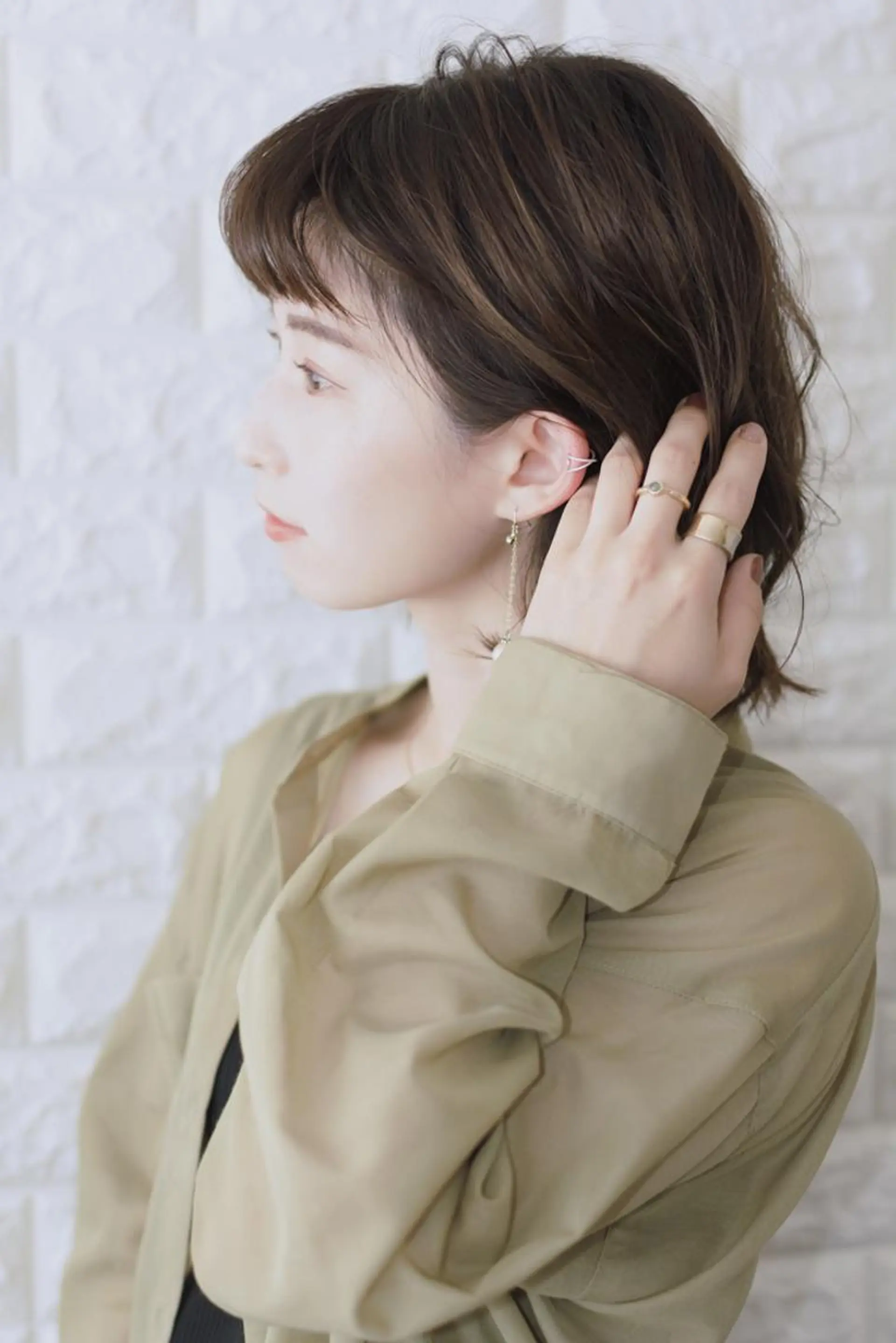 ショート カラー ショートボブ ベージュカラー ブルーカラー ブルージュ グレージュ カット ヘアカラー トリートメント 斉藤 正敏のその他イメージ