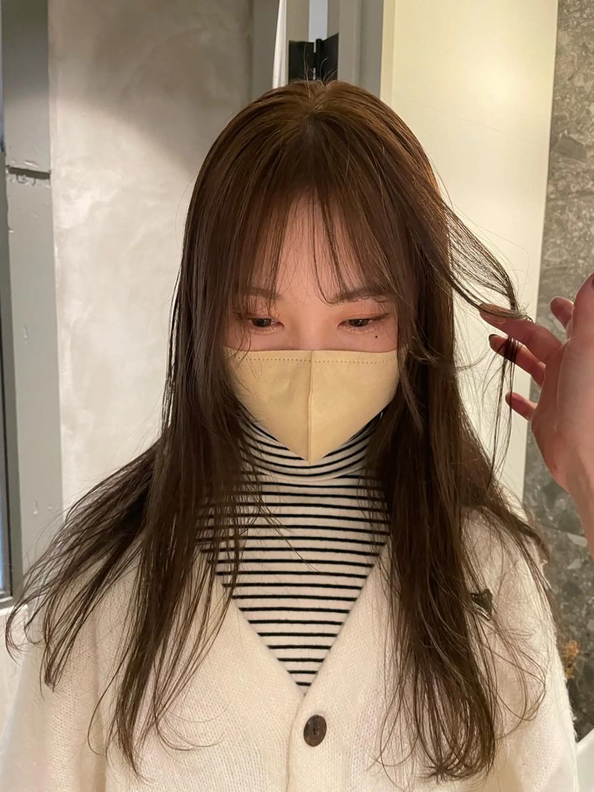 ロング カラー 後藤璃子 (ごとうりこ)のヘアスタイル