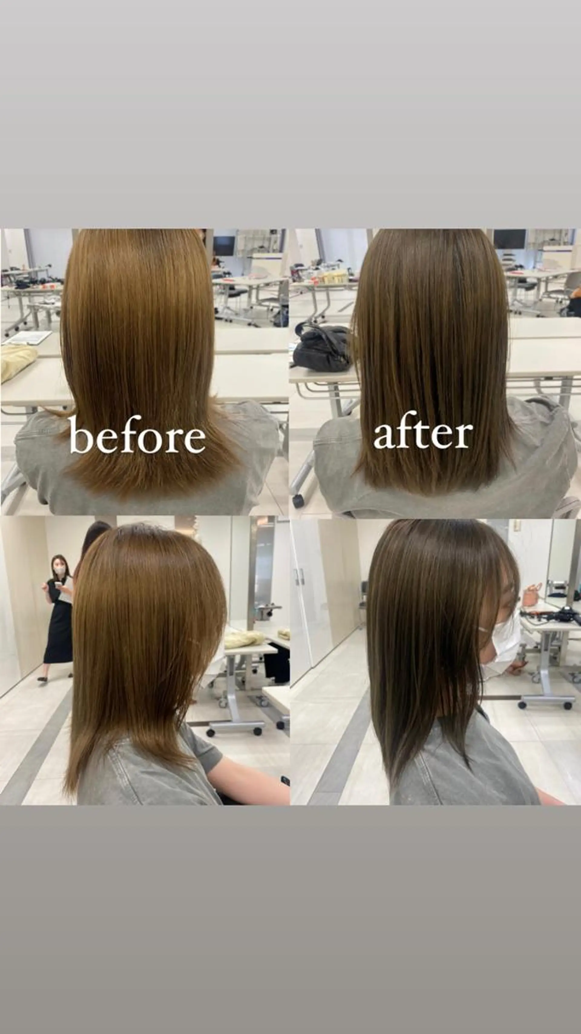 セミロング カラー 🌱ぱっつとボブカ ット🌱/Ryotaのヘアスタイル