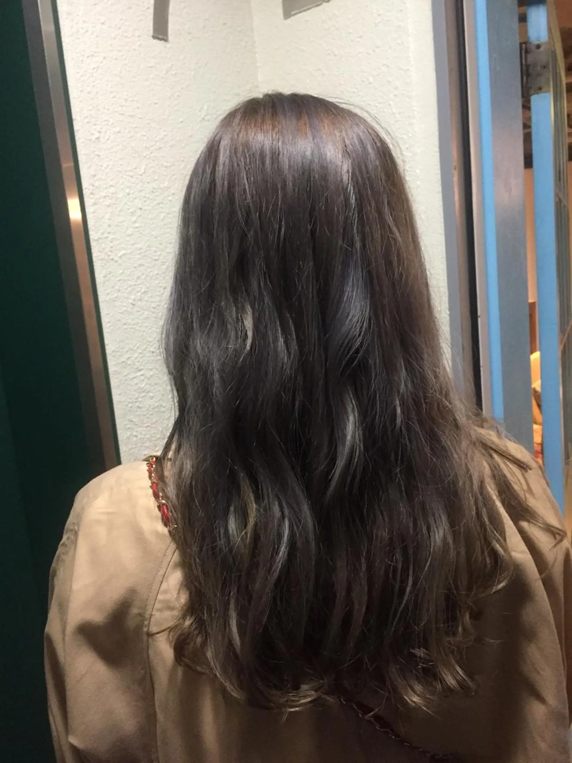 セミロング カラー ヘアカラー トリートメント ヘアセット 💘透明感カラー💘 沖本 将宏のヘアスタイル