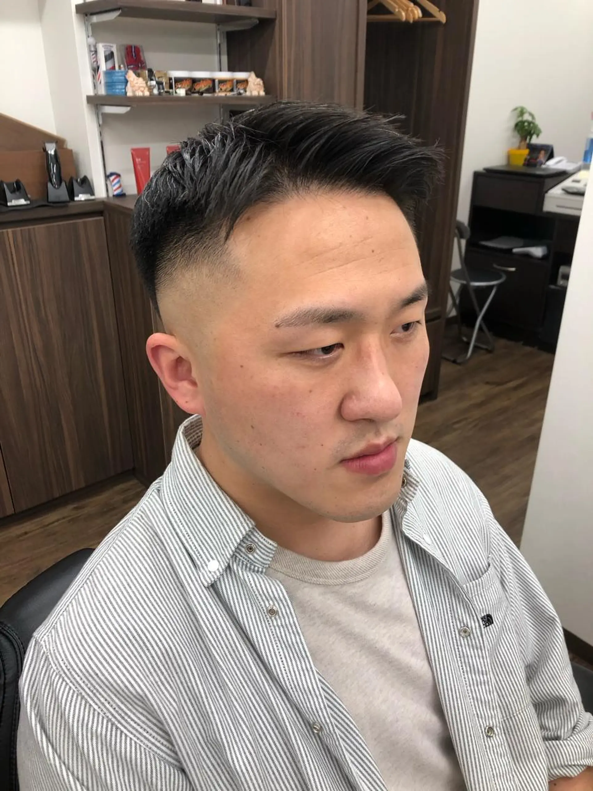 ショート メンズ 馬上 拓海のヘアスタイル