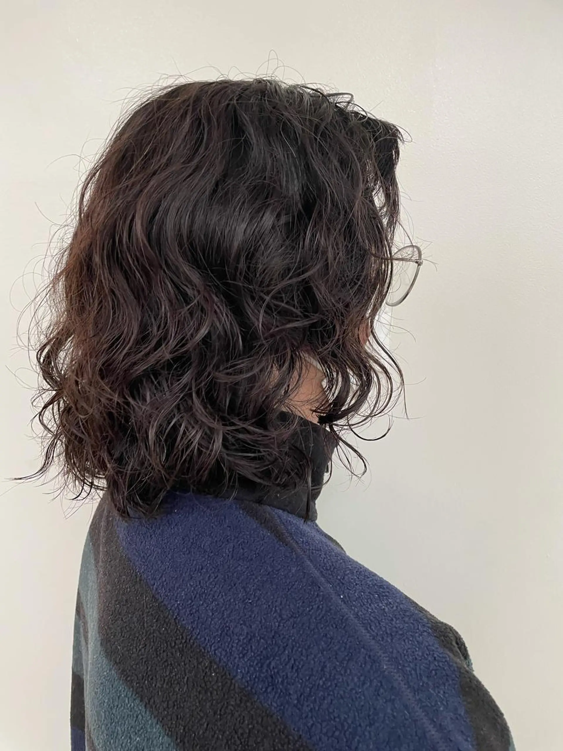 ミディアム パーマ メンズ カット パーマ 艶カラー🌙縮毛矯正 /ボブ【Reina】のヘアスタイル