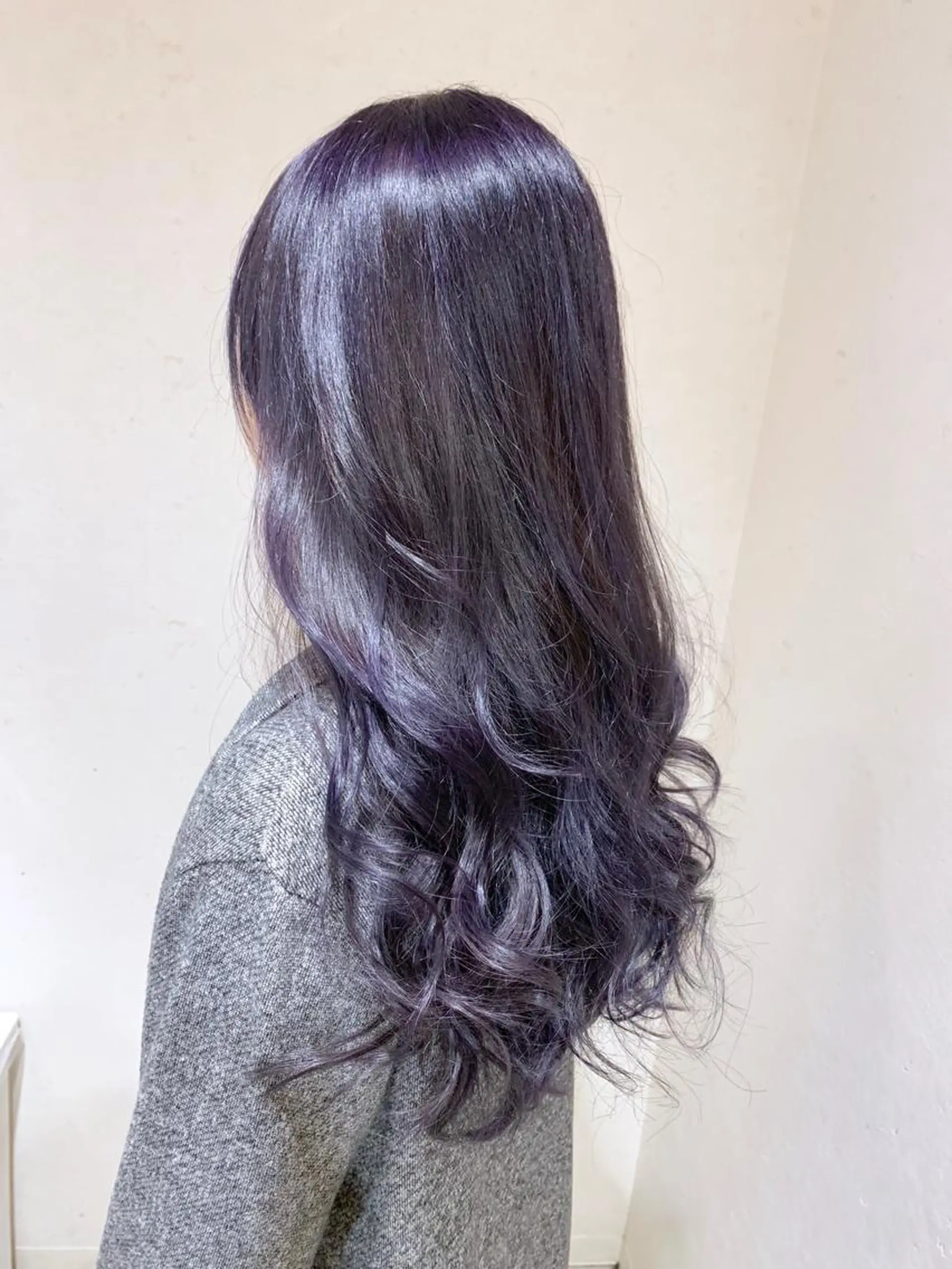 カラー パーマ ヘアアレンジ グレージュ バイオレットカラー バイオレットグレージュ ヘアカラー トリートメント 縮毛矯正/美髪 髪質改善/石田幸輔のヘアスタイル