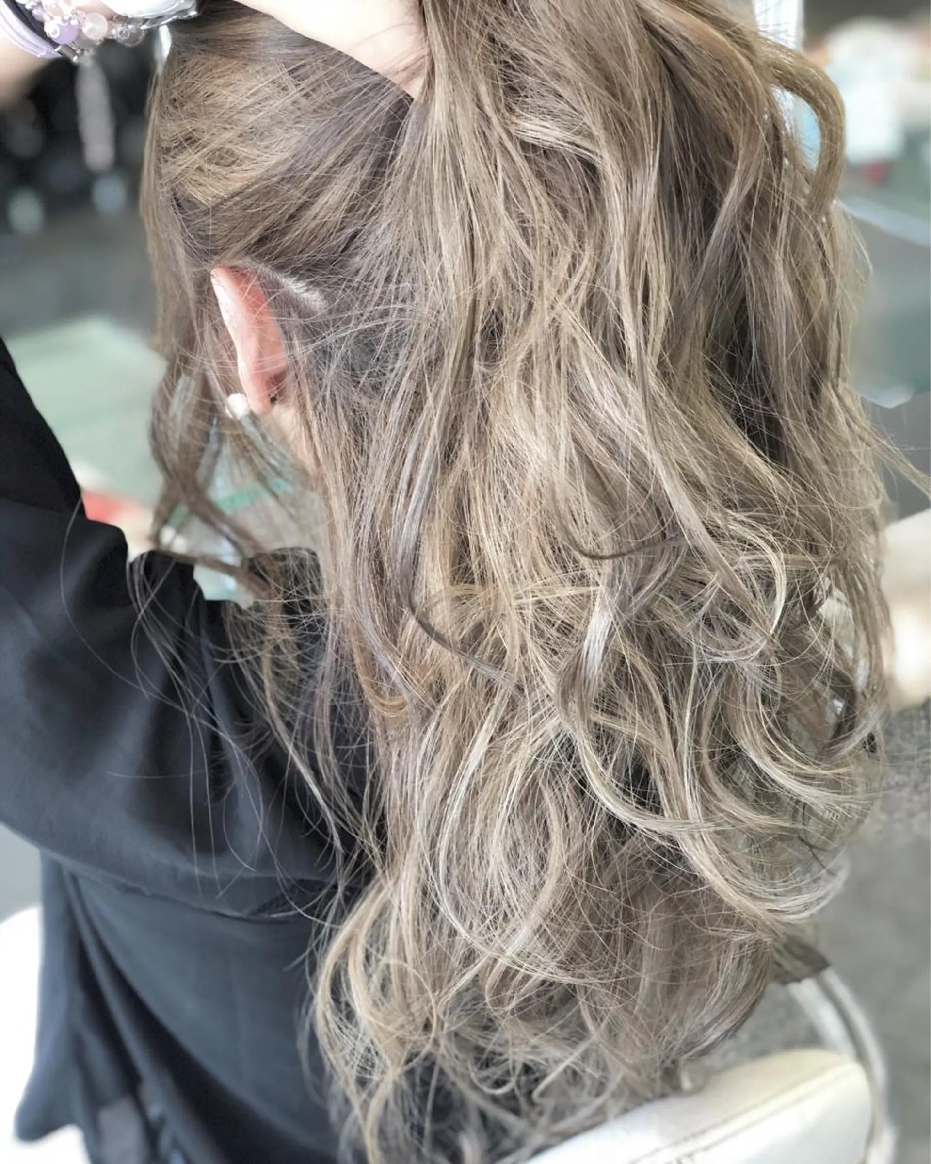 ロング カラー パーマ ヘアアレンジ 河合秀明/ショート /ボブ/レイヤーのヘアスタイル