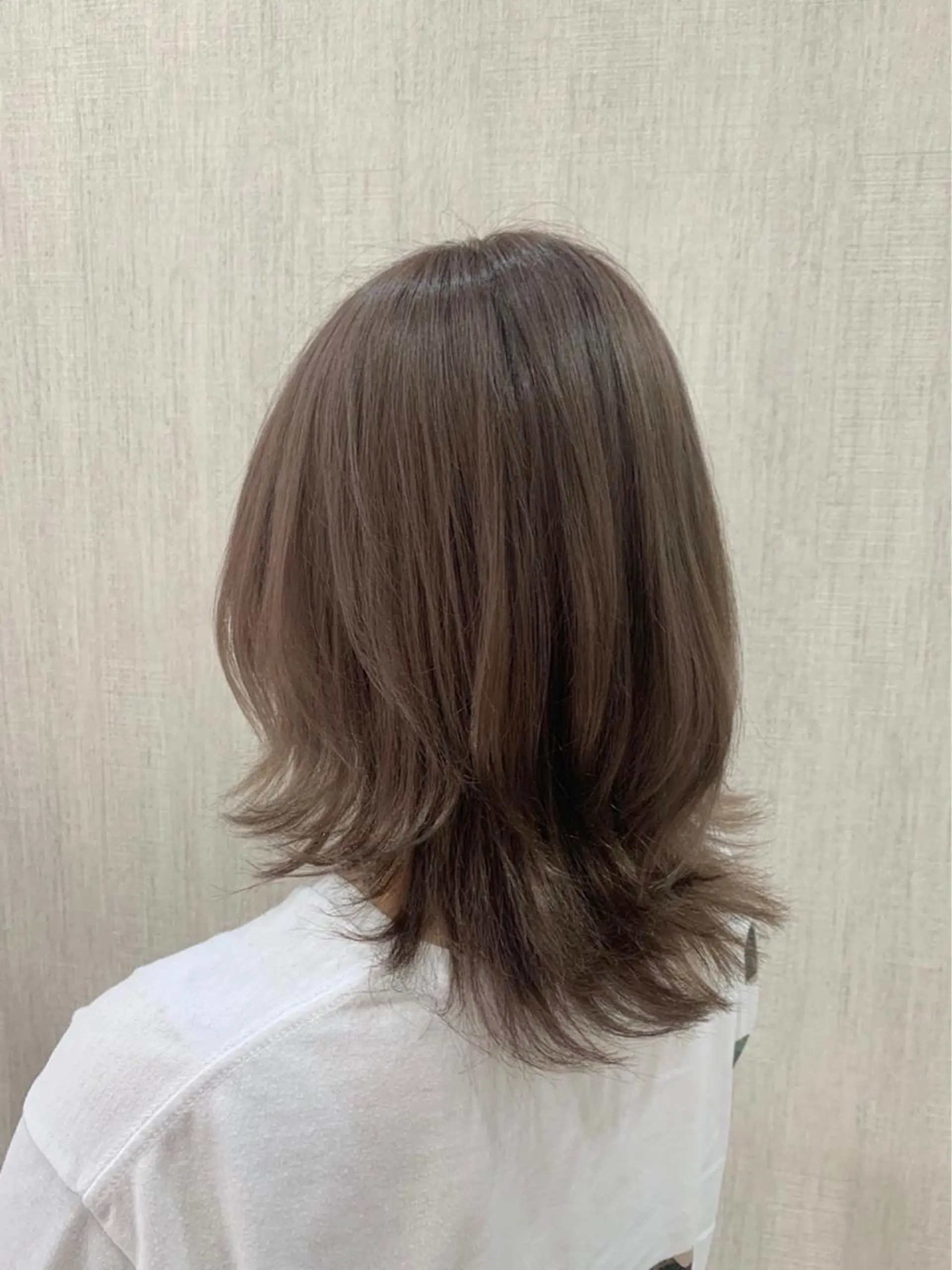 ミディアム カット 店長✨レイヤー✖️ 髪質改善✖️韓国ヘアのヘアスタイル