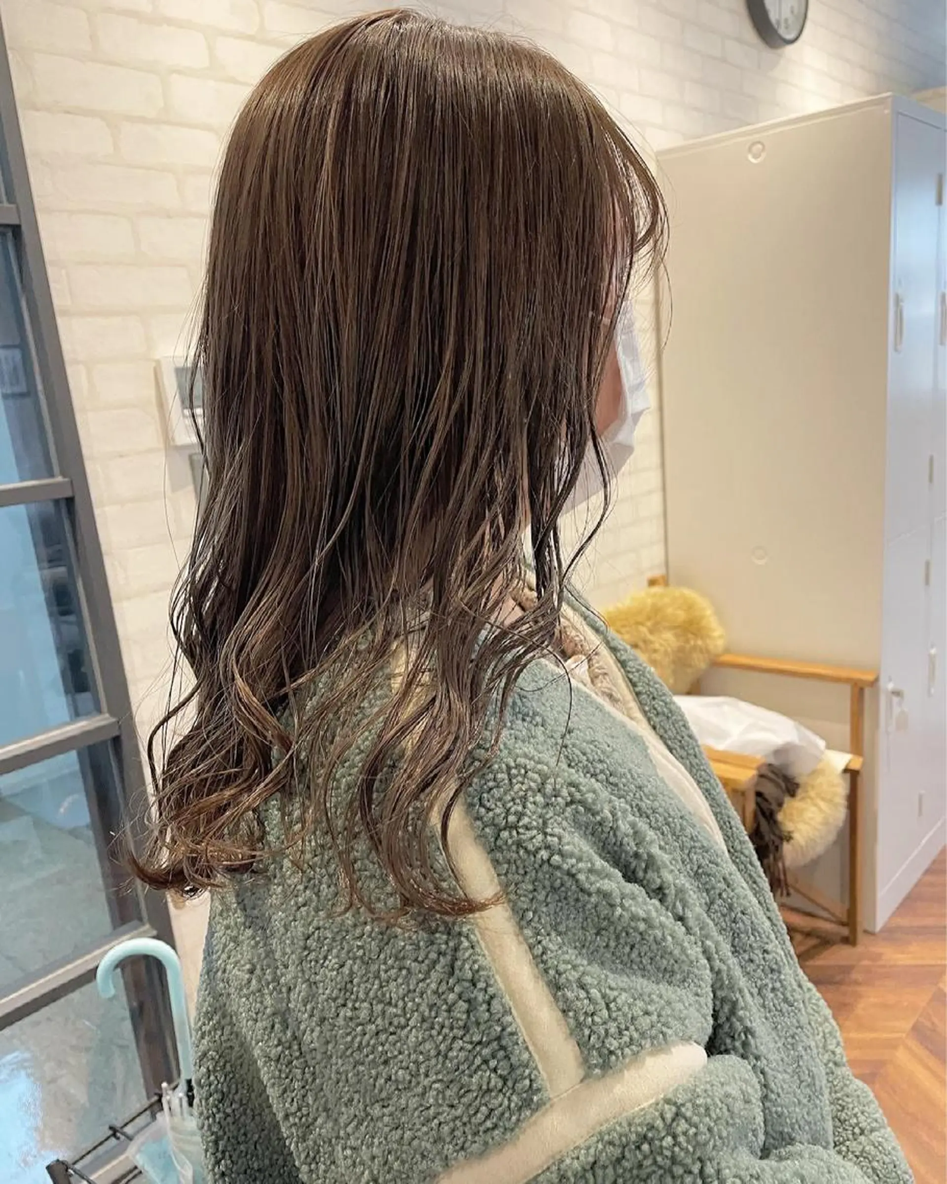 カラー アッシュ ベージュカラー レイヤー/ボブ/ 顔周り/yukinaのヘアスタイル