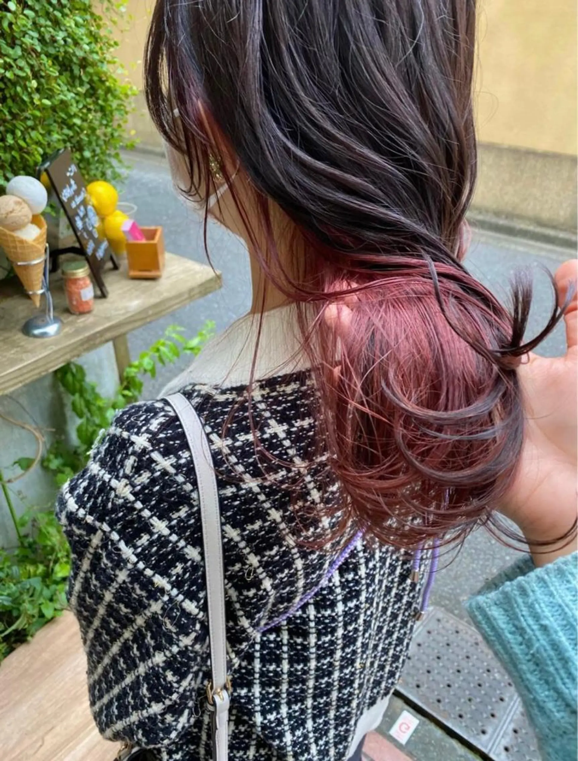 ロング カラー ヘアカラー トリートメント 🦋透明感カラー🦋 なつやのヘアスタイル