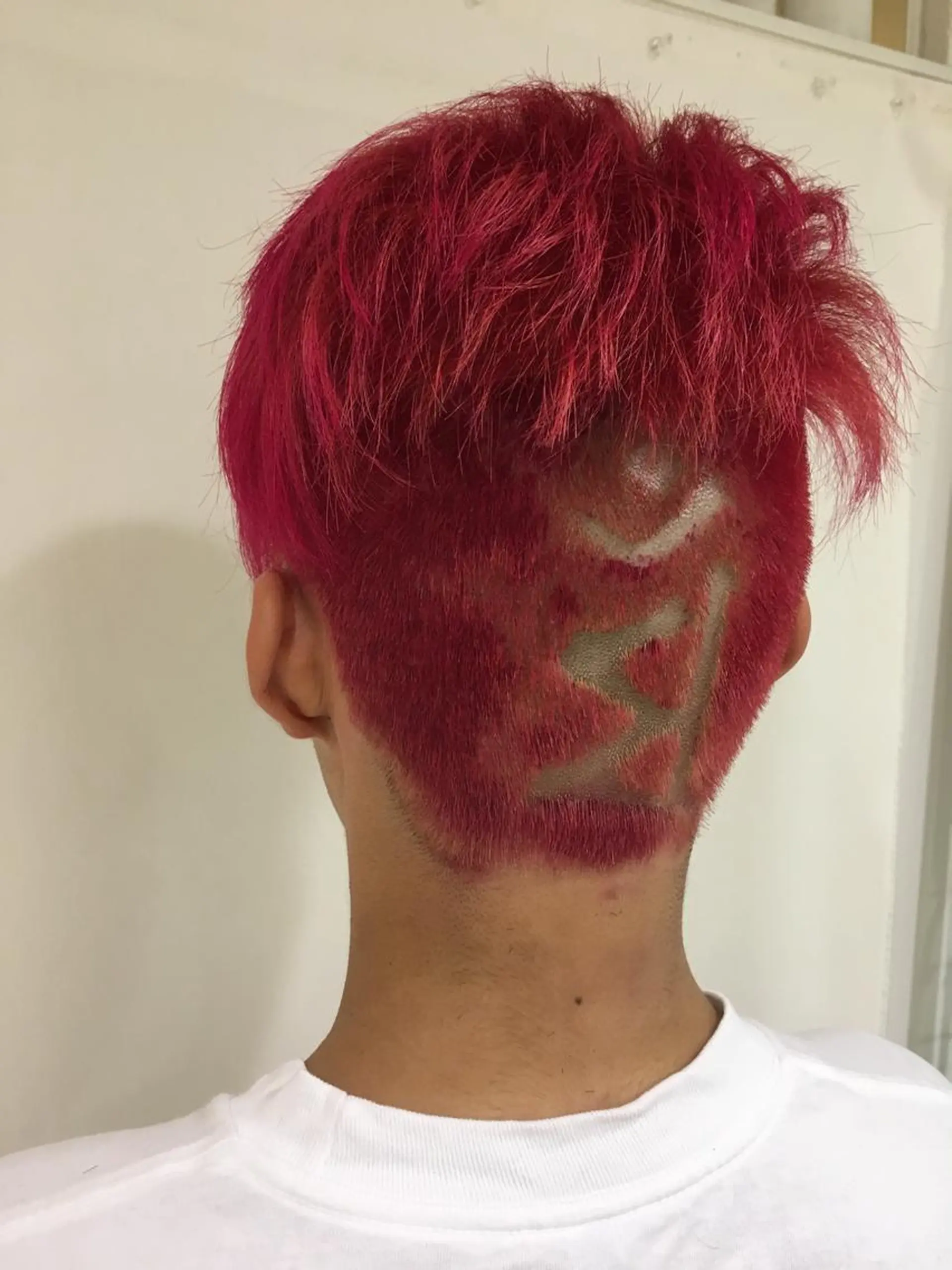 ミディアム パーマ ヘアアレンジ メンズ きむえり/髪質改善 /うねり広がり改善のヘアスタイル