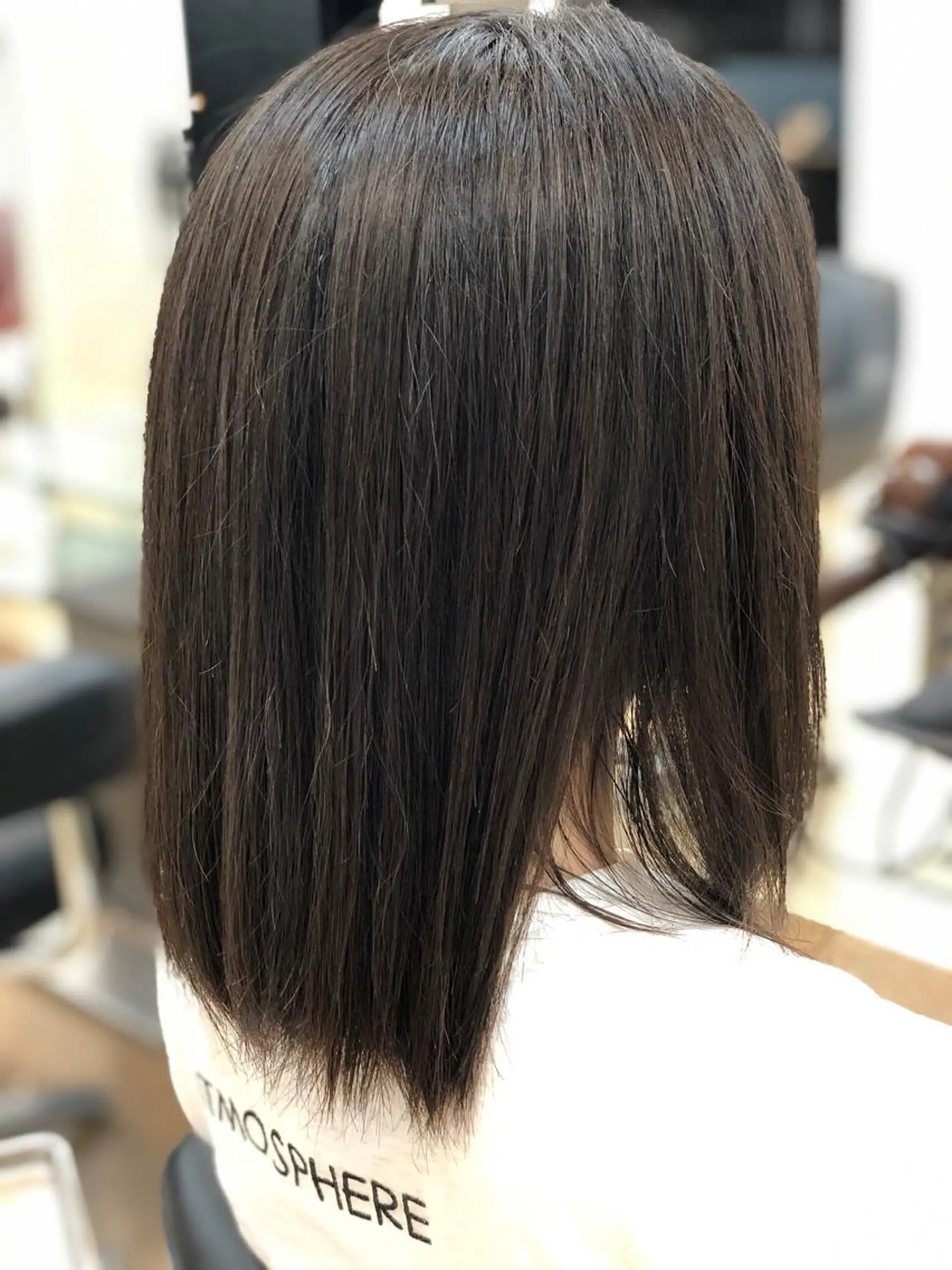 ミディアム 斎藤 みくのヘアスタイル