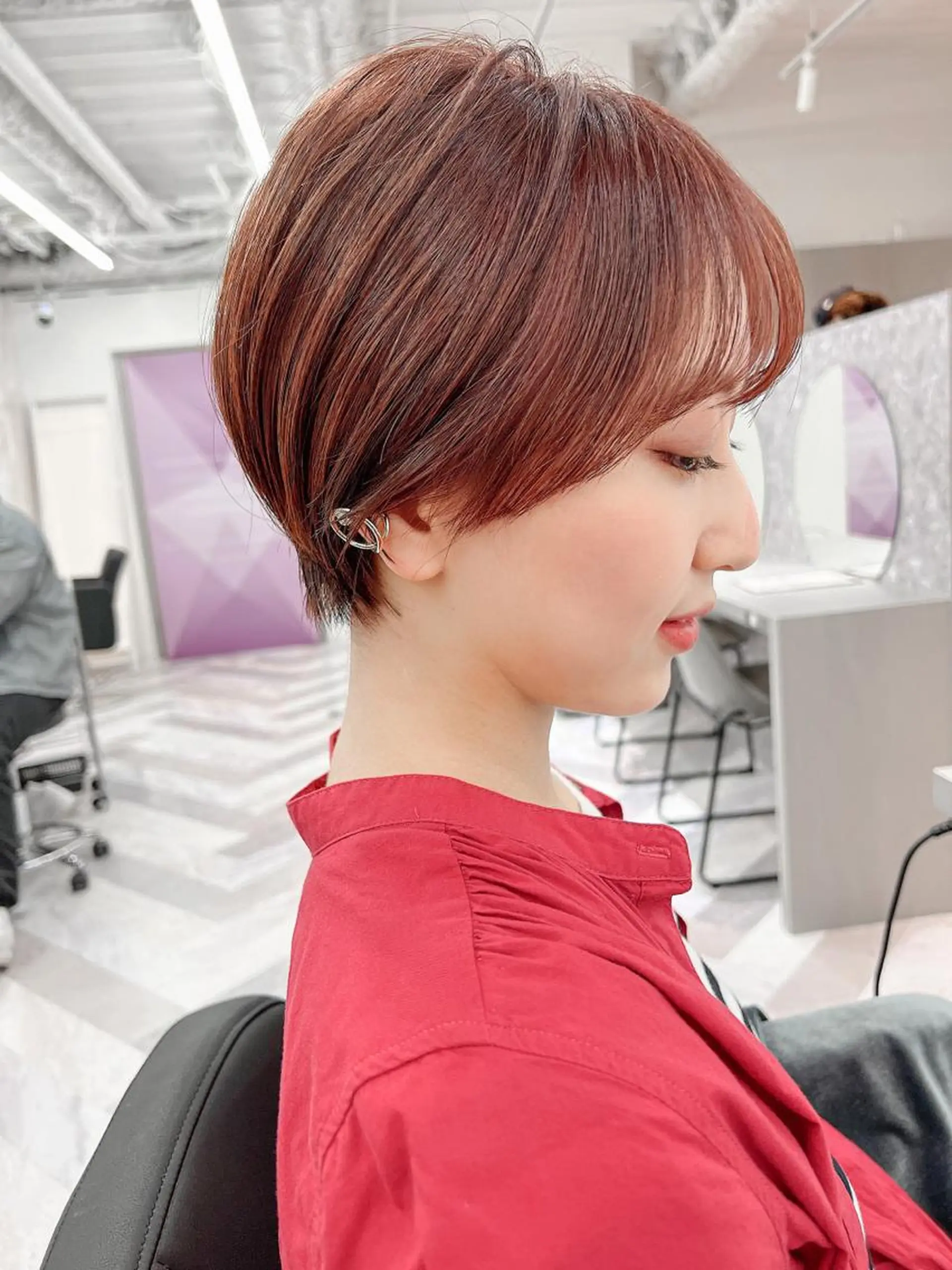 ショート カラー ヘアカラー LA KING GINZA TOKYO所属・🧡ショートの達人 🧡SHOのヘアスタイル