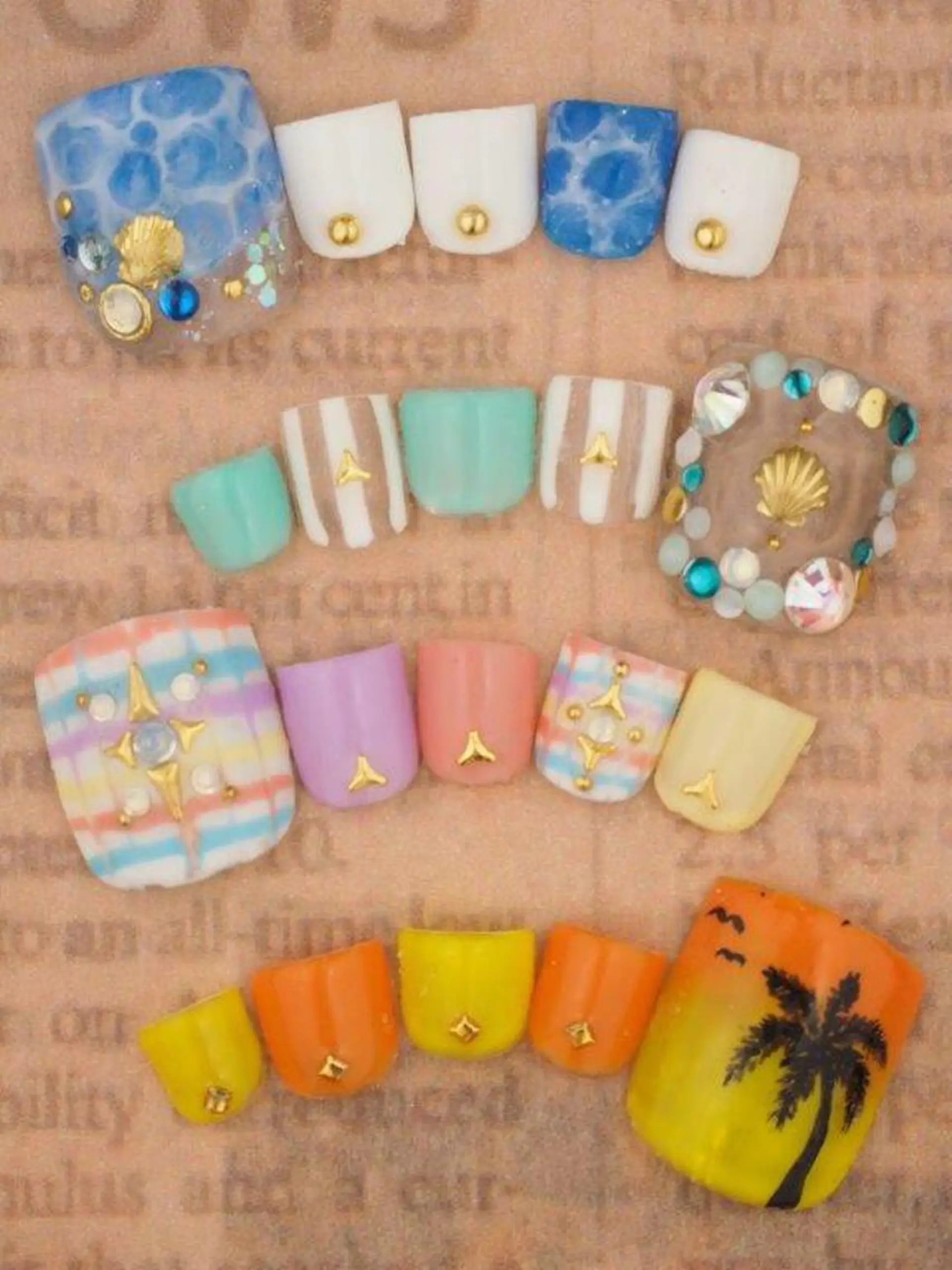 ネイル an sucre baseのネイルデザイン