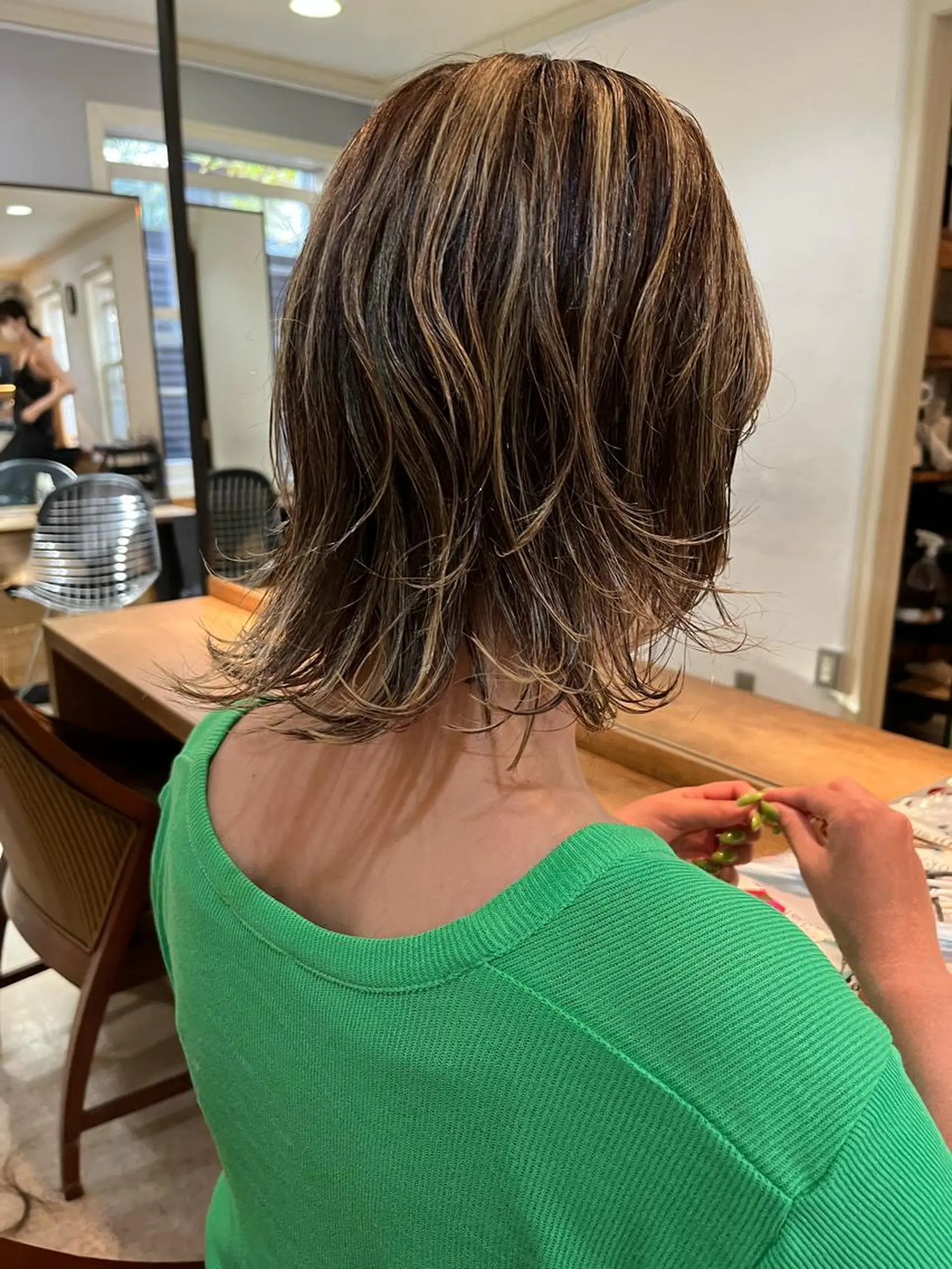 ミディアム eri kinjoのヘアスタイル