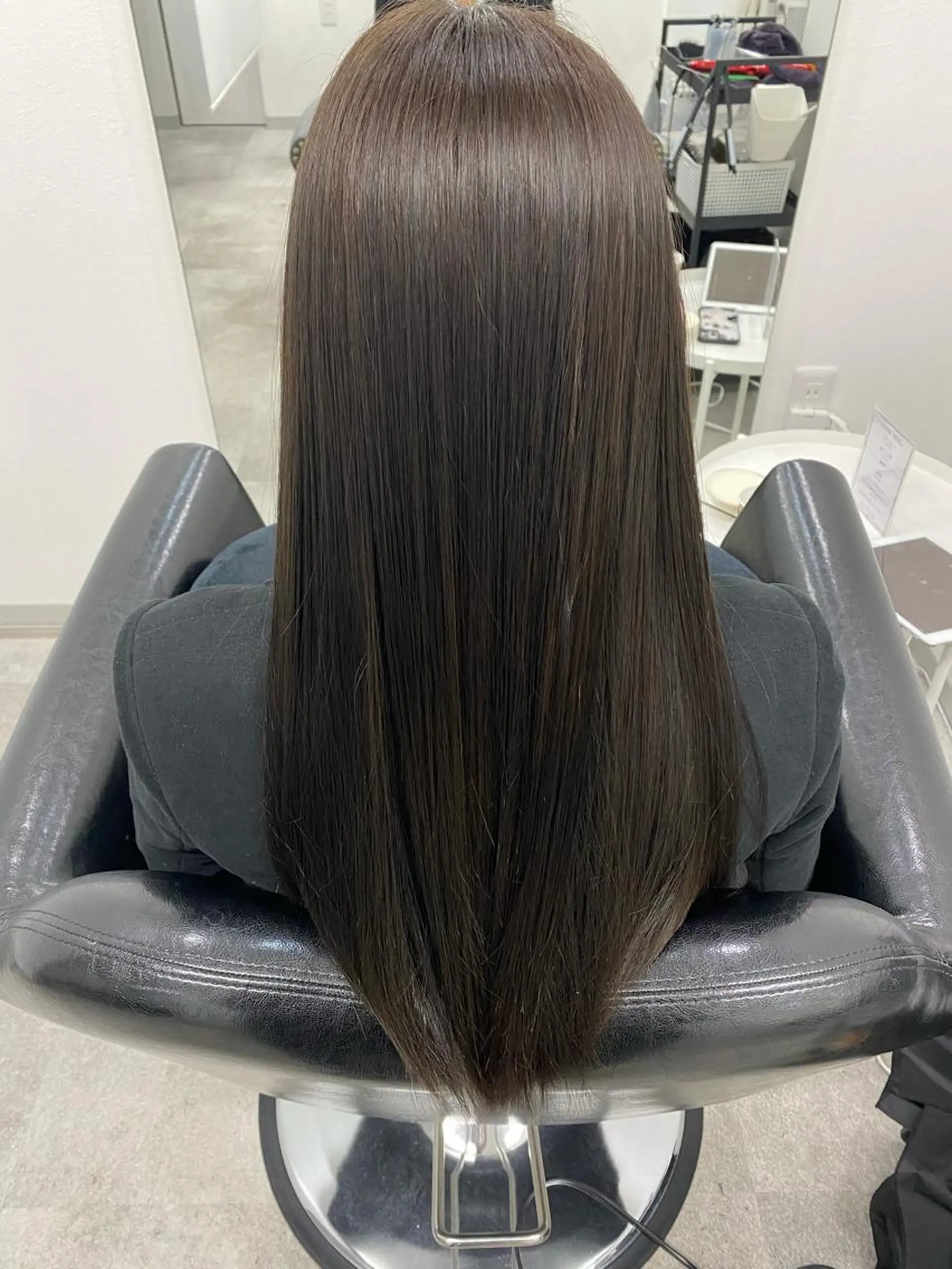 ロング アッシュ アッシュブラウン パーソナルカラー診断 ホワイトカラー美座尊のその他イメージ