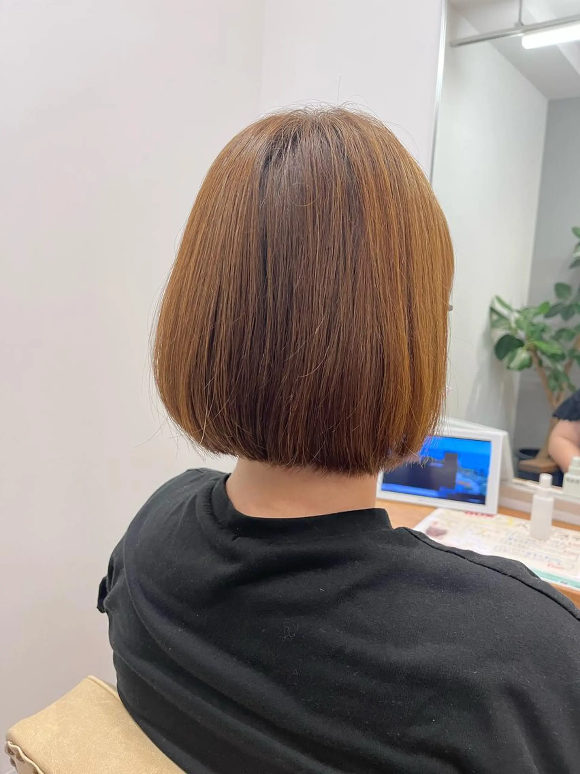 ショート ボブ 🪽ナチュラルヘア＊ 大下唯奈🪽🫧のヘアスタイル