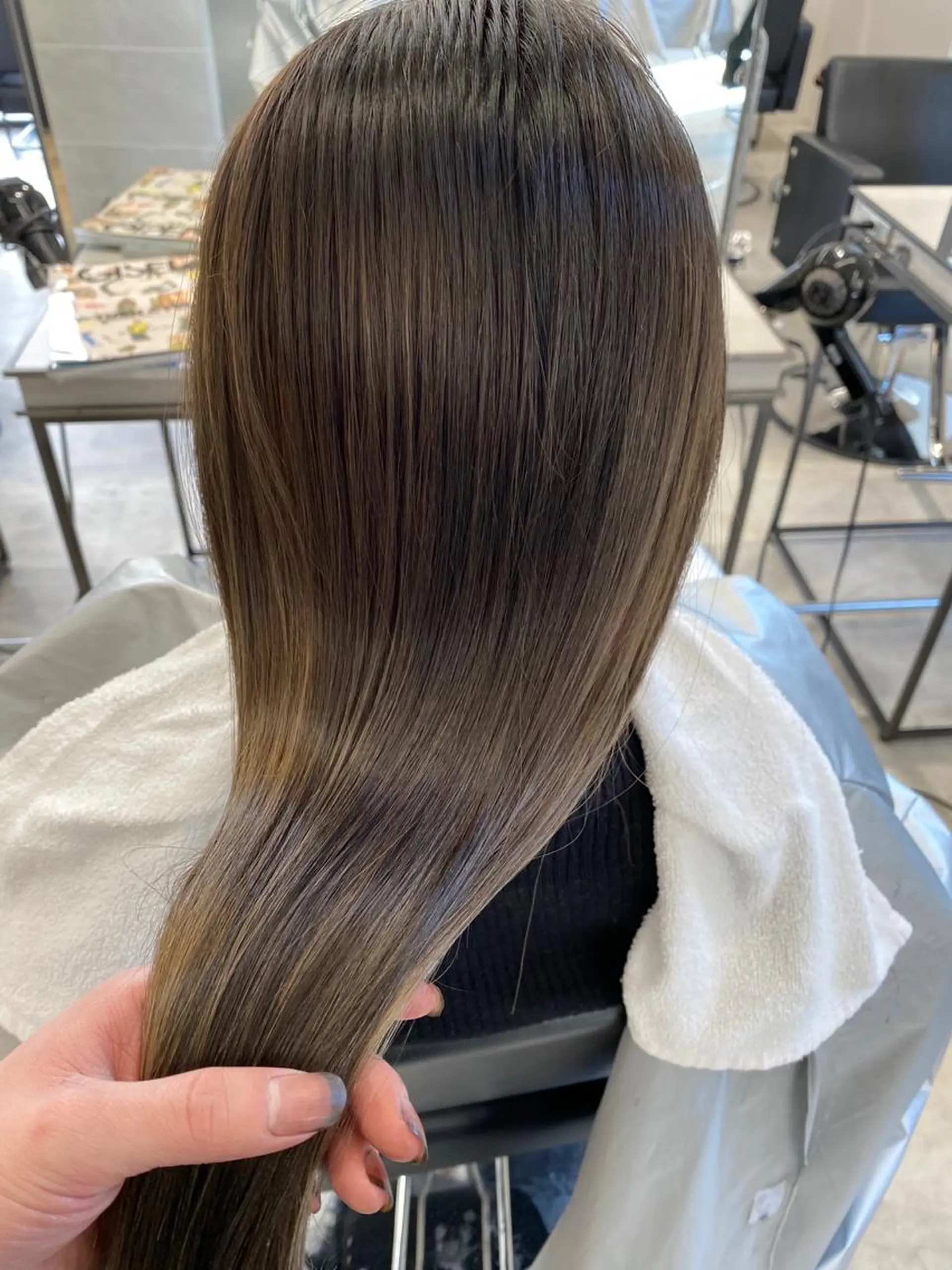 ロング カラー 【代表】高山 一真のヘアスタイル