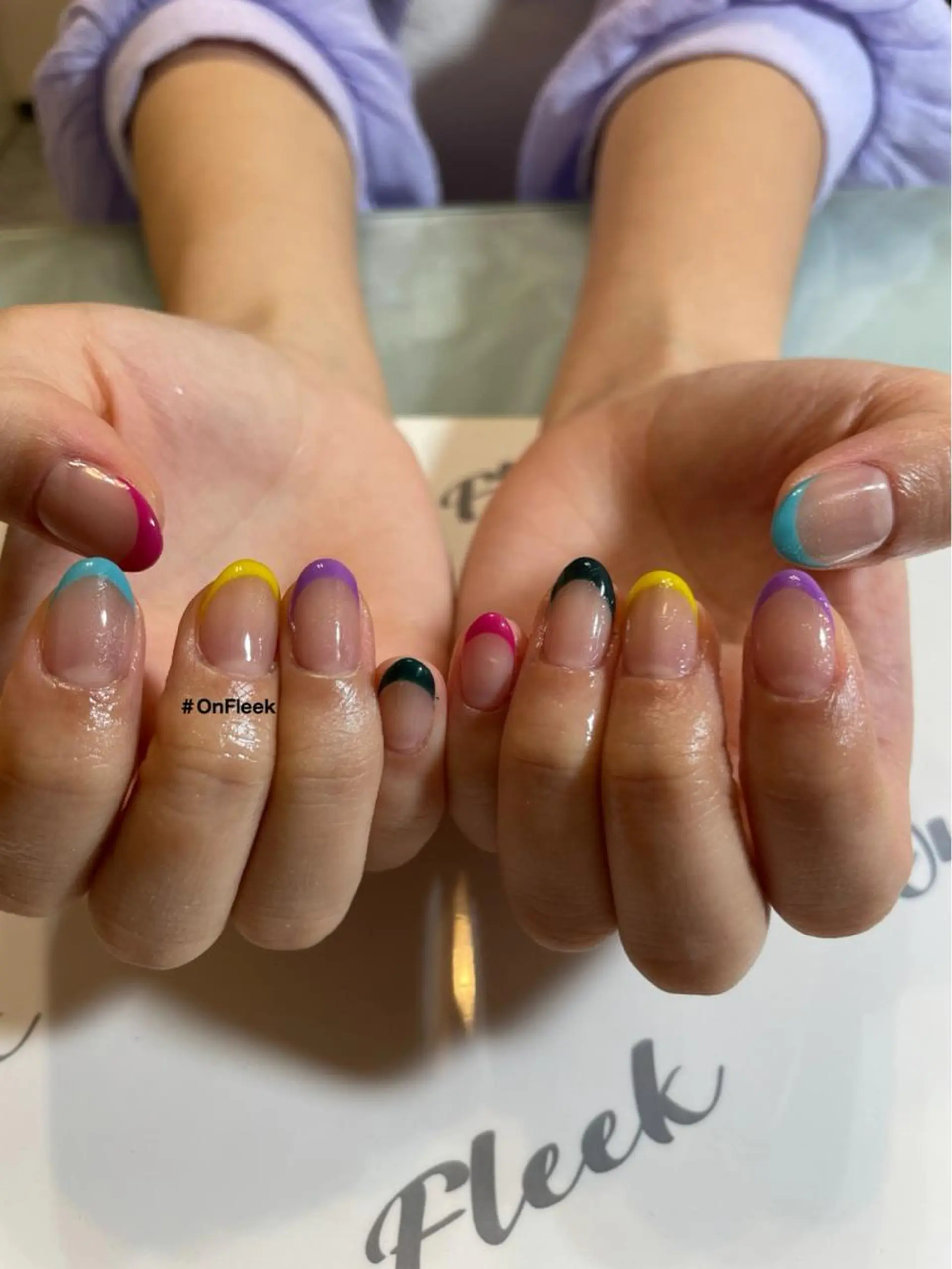 ネイル ハンドネイル NailSalon ＃OnFleekのネイルデザイン