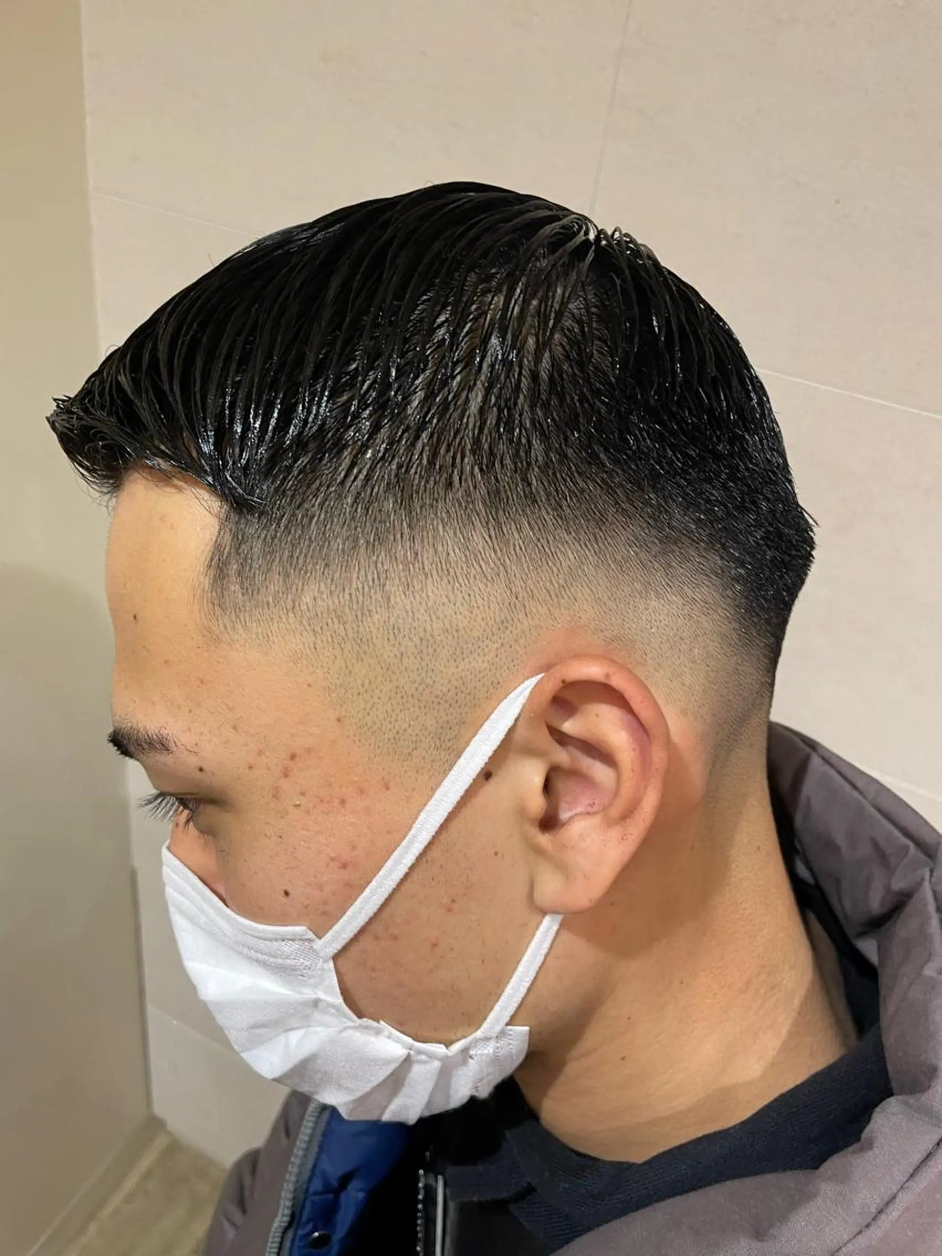 メンズ フェードカット スキンフェード ガレリアエレガンテ栄店所属・ウルフカット/ ハッシュカット/山路のヘアスタイル