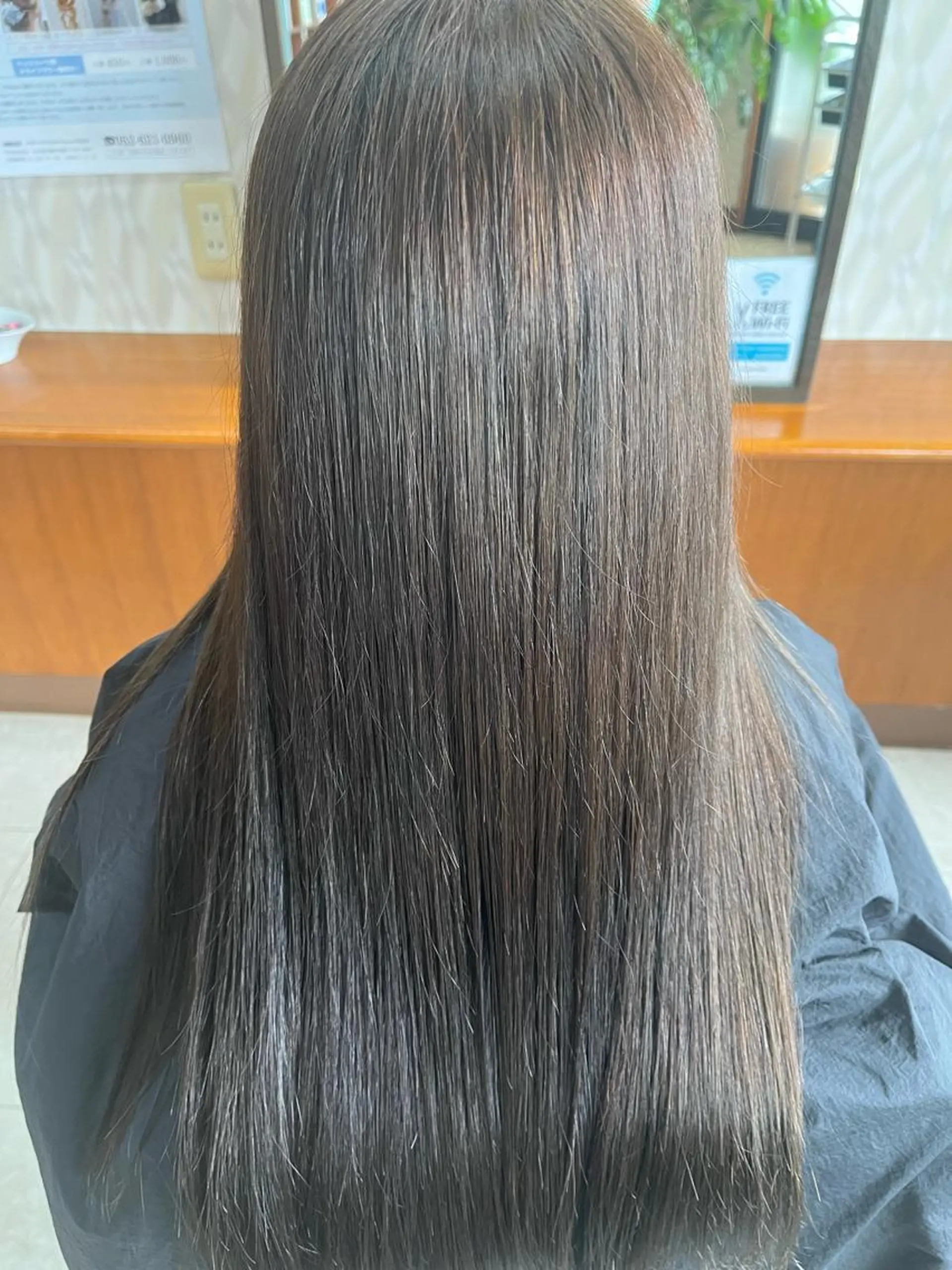 ロング カラー 熊谷 はつなのヘアスタイル