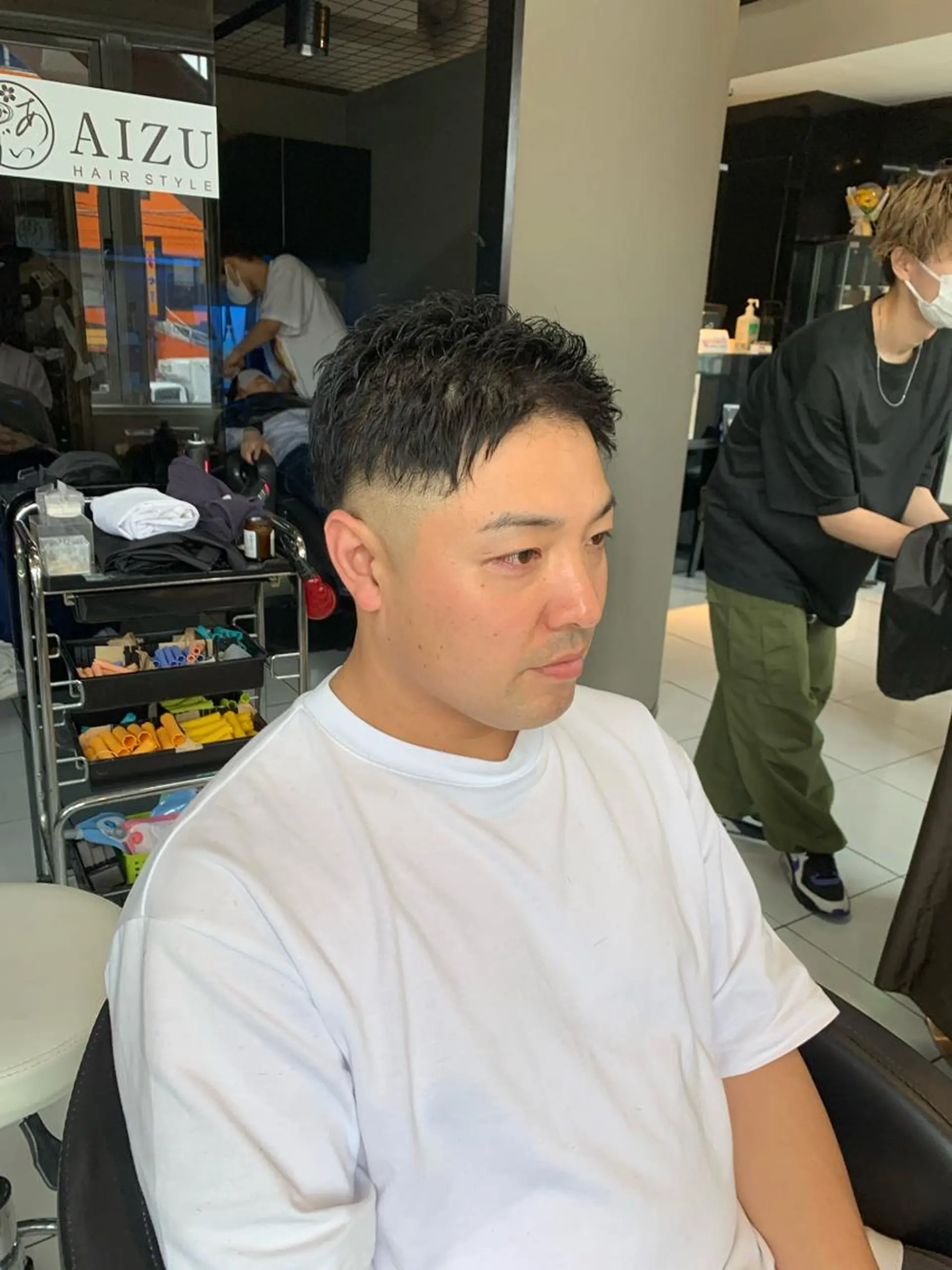 ショート カット パーマ 🔥メンズ特化🔥 佐藤桂崇のヘアスタイル