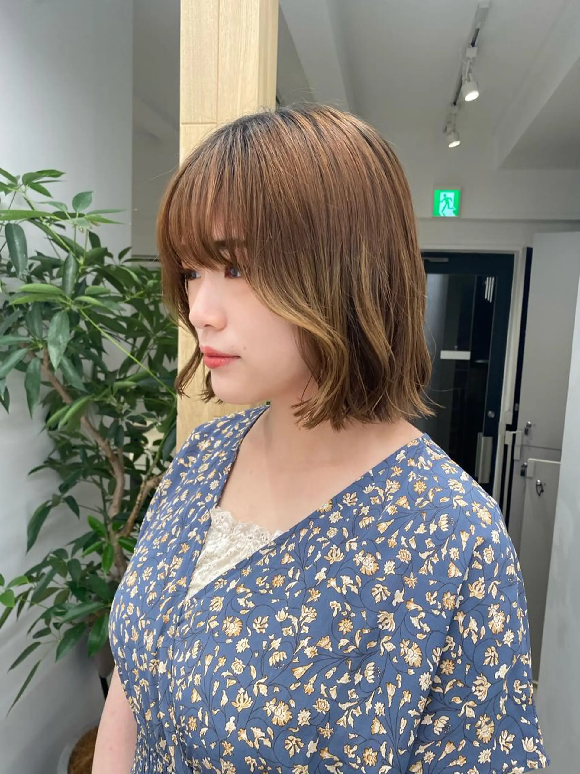 ミディアム noa/ 渋谷のヘアスタイル