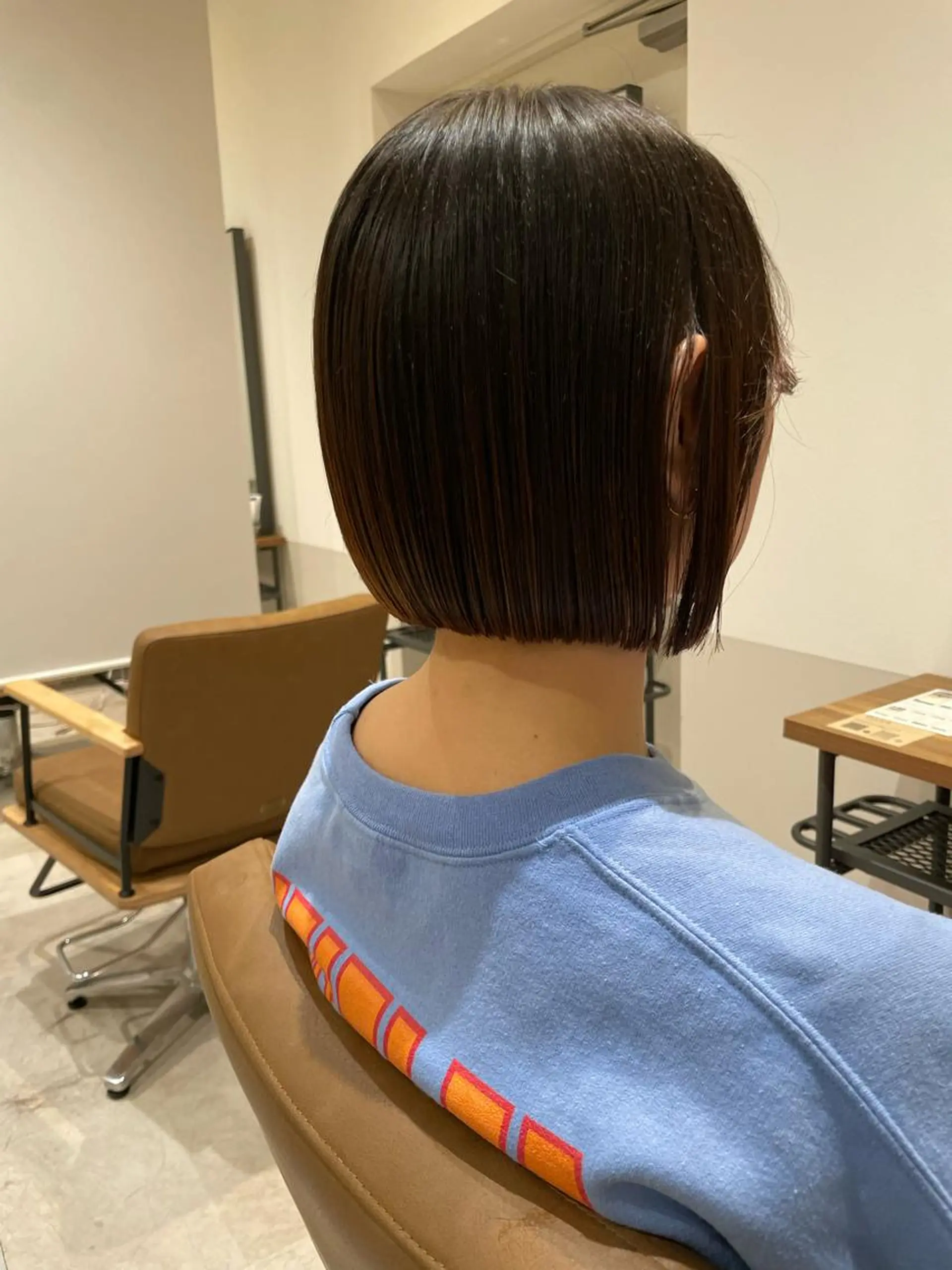 ショート 髪質改善ストレー ト指名NO.1林駿希のヘアスタイル