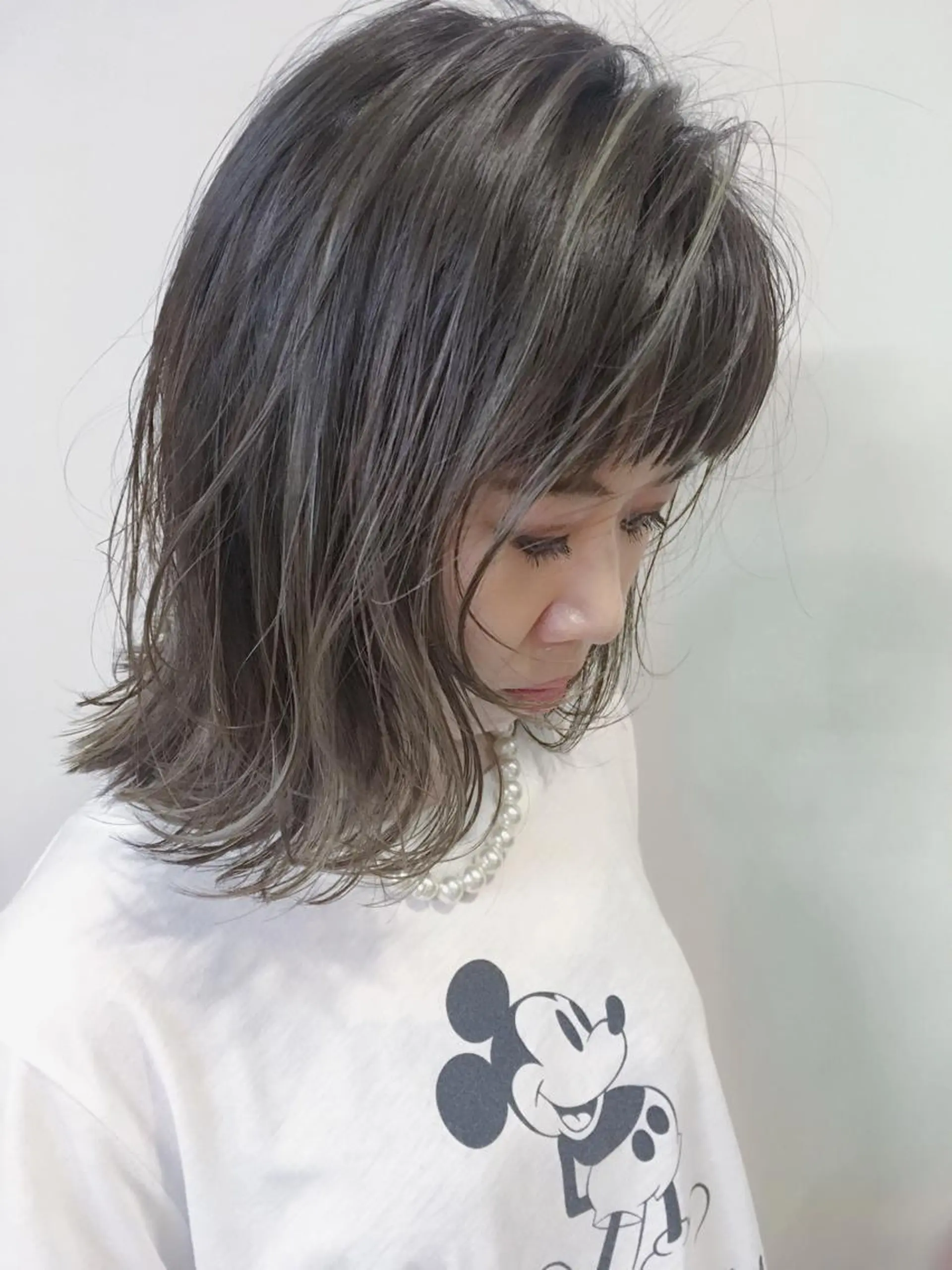 ミディアム MAAT所属 AKANEのヘアスタイル