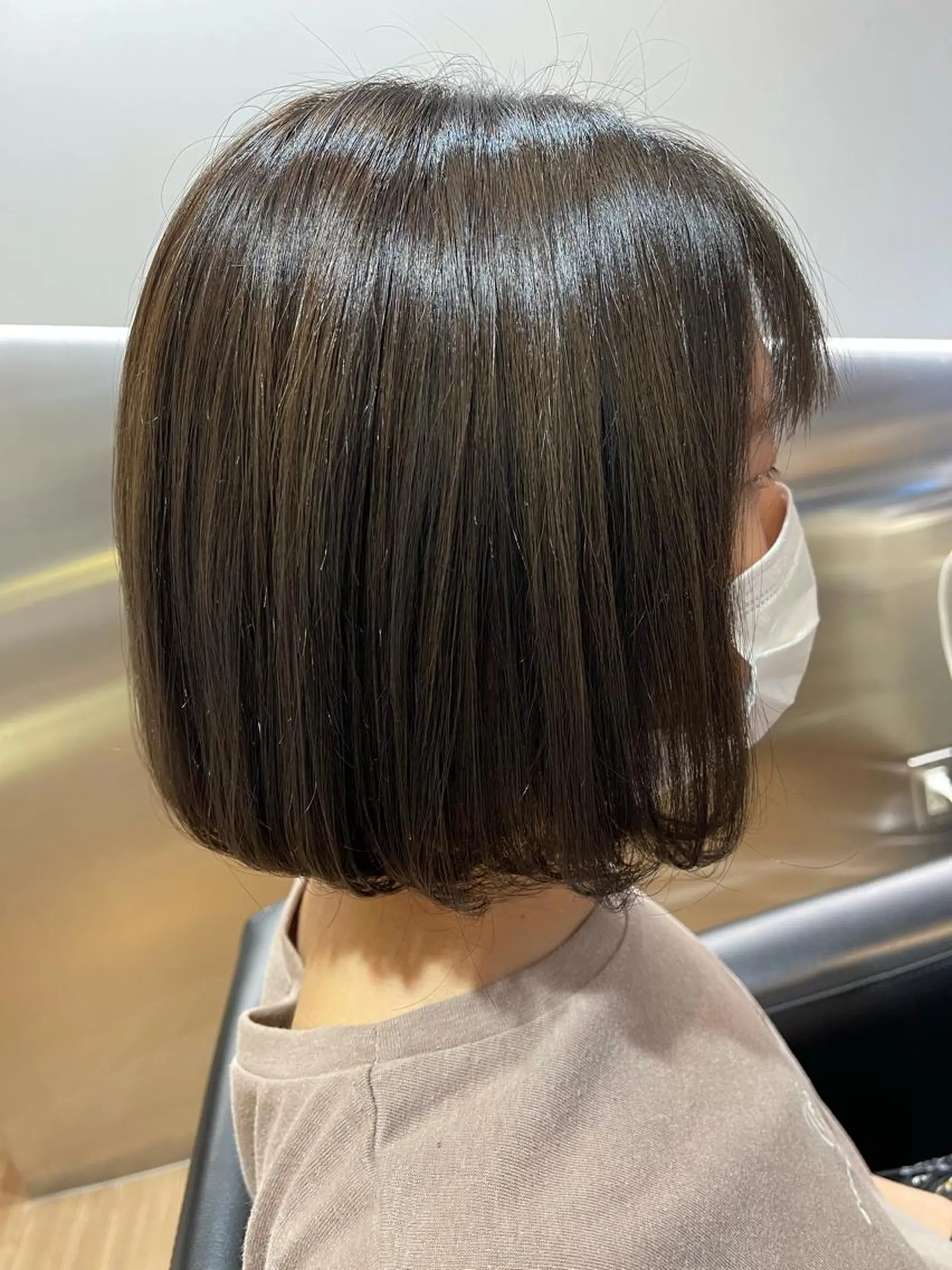 ミディアム 丸山 亜加理のヘアスタイル
