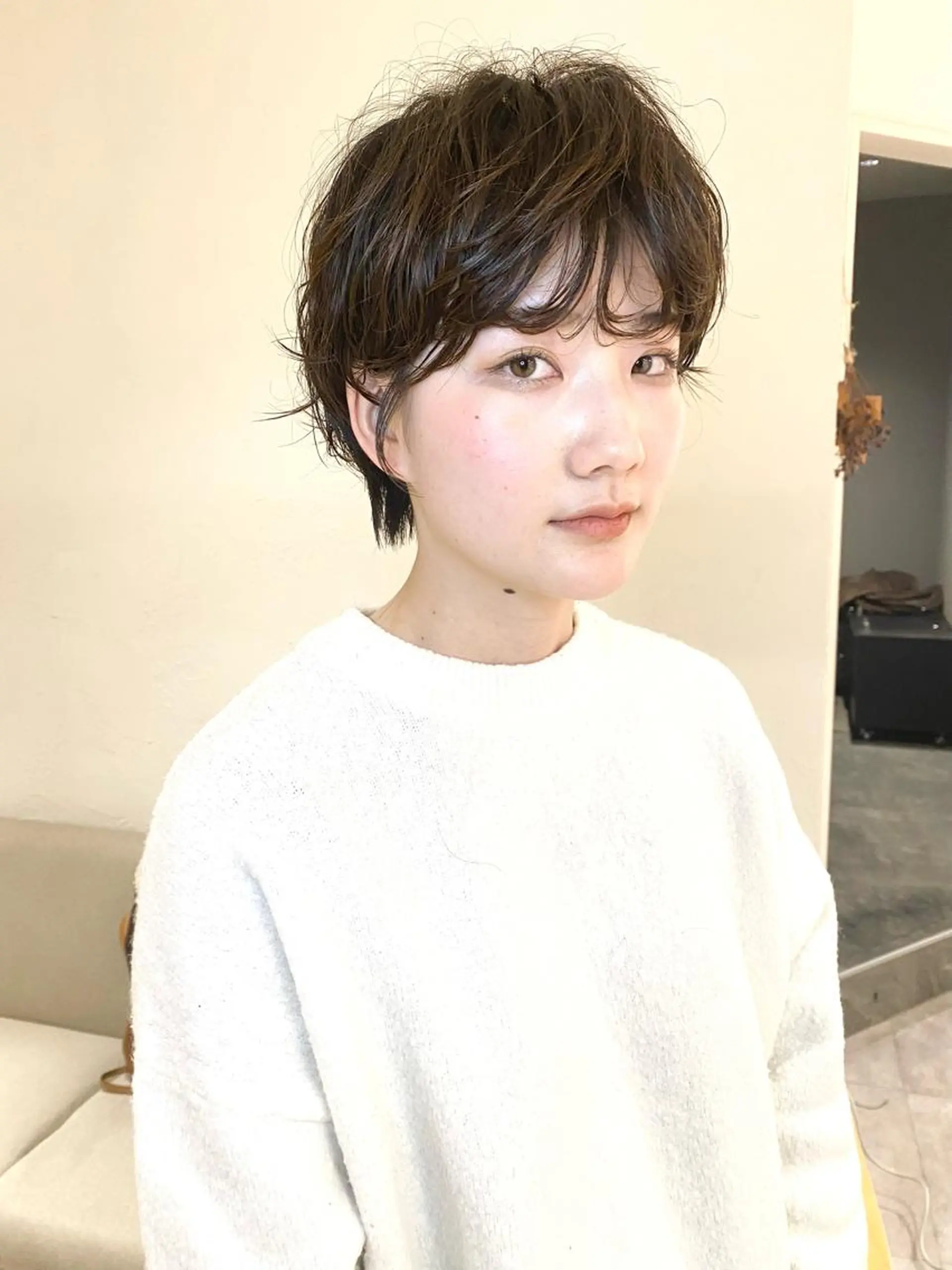 ショート パーマ パーマ特化 フシキサトシのヘアスタイル