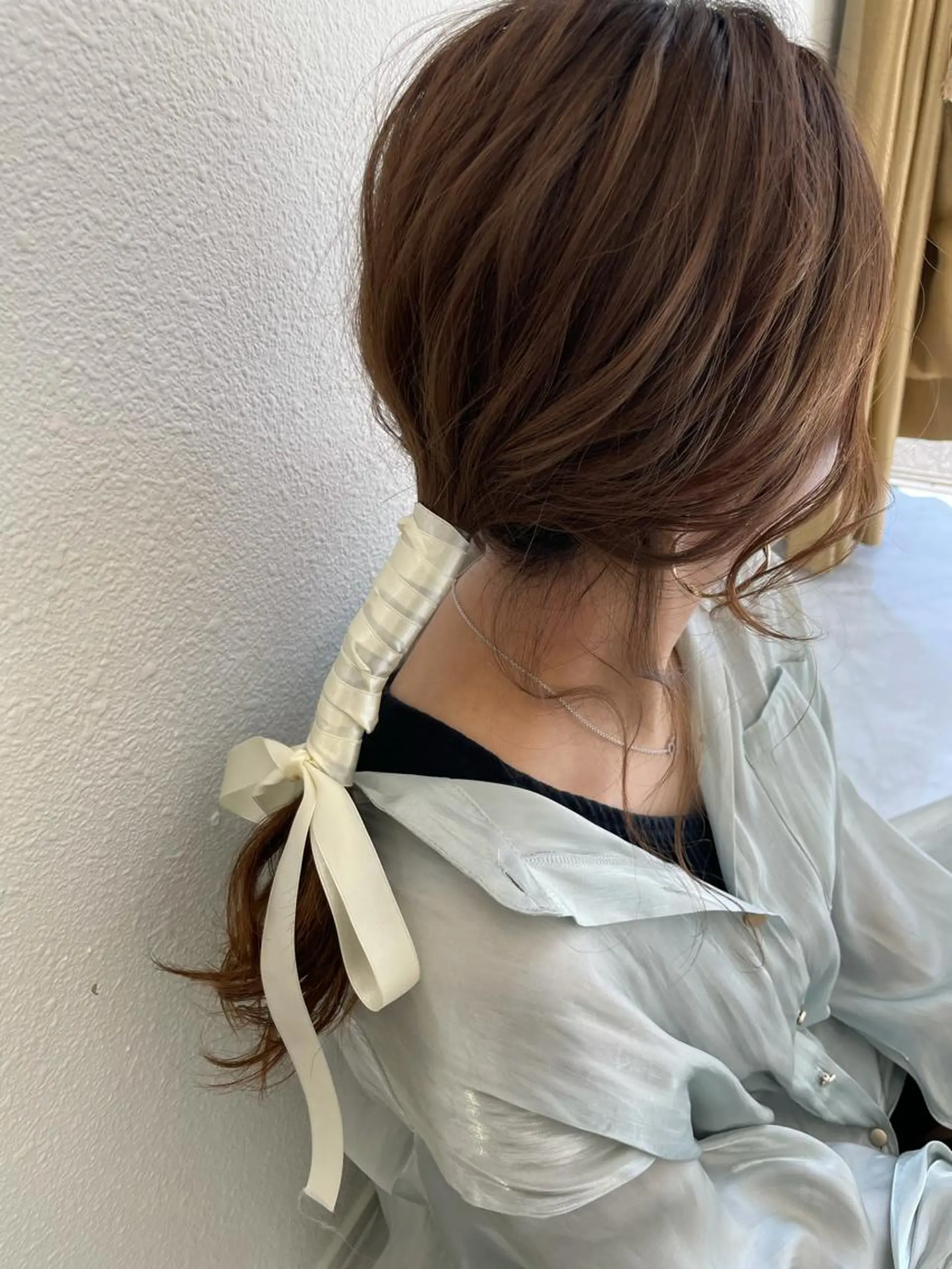 ロング カラー ヘアアレンジ ベージュカラー カット ヘアカラー トリートメント shigeru cut club 神田久志本店＆lag所属・田島 仁美のヘアスタイル