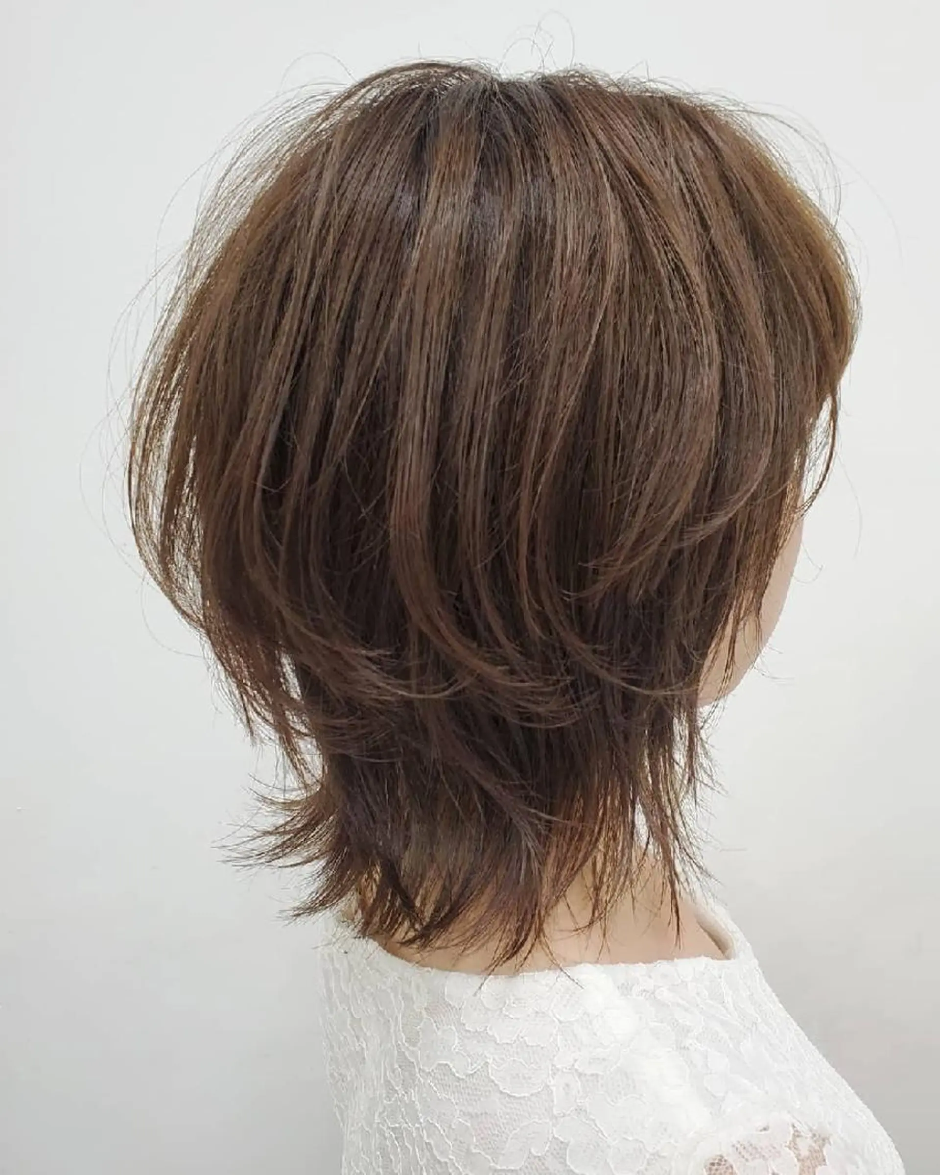 ショート 外ハネヘア ウルフカット 倉持 龍歩のヘアスタイル