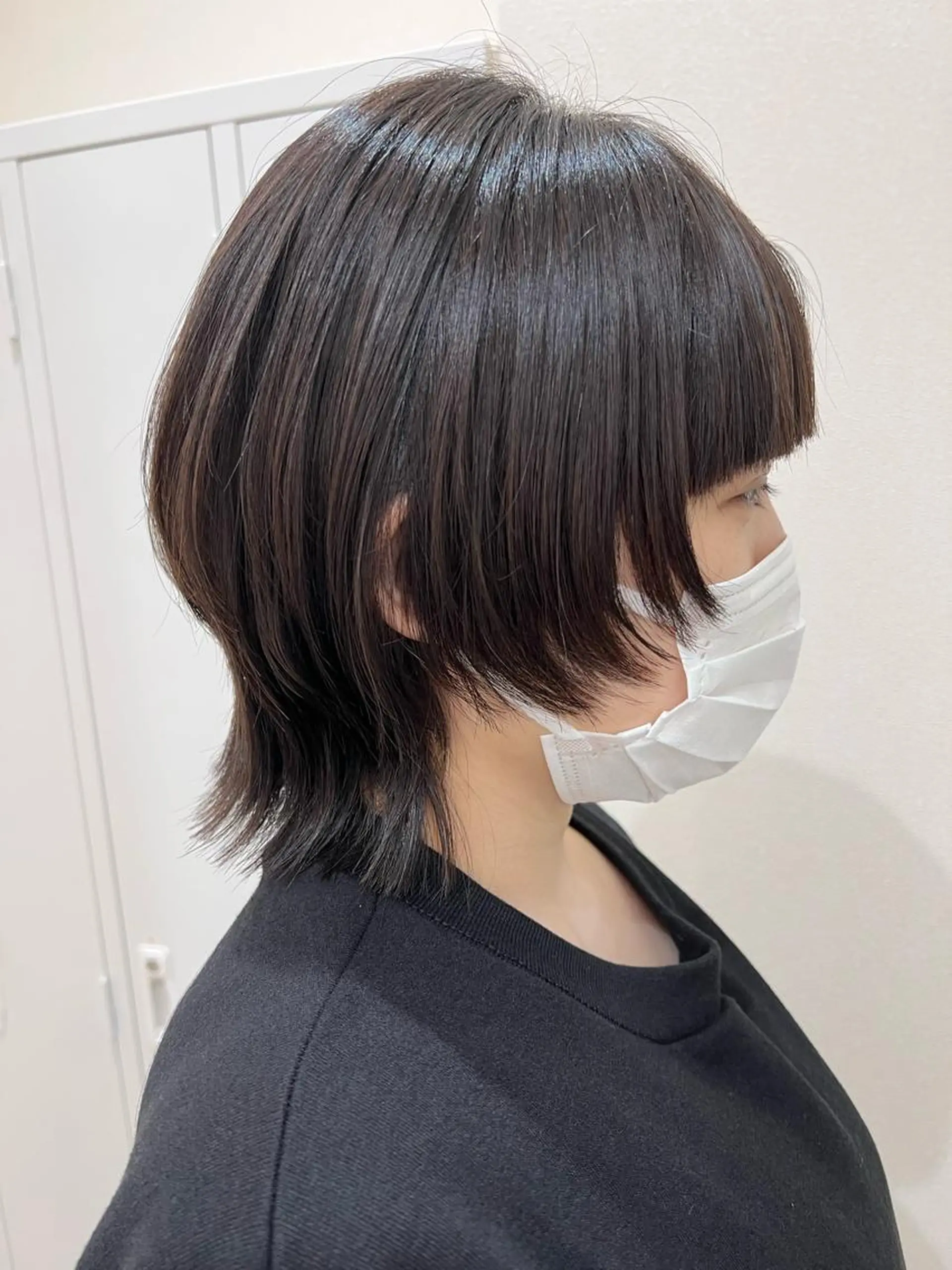 ショート カラー カット ヘアカラー トリートメント 暗髪/艶髪/Ono .のヘアスタイル