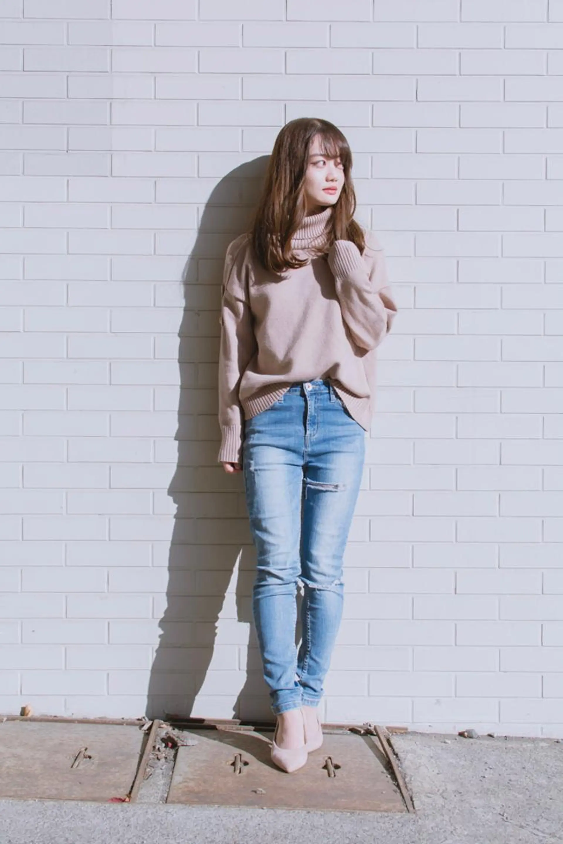 セミロング カラー ショートボブ ベージュカラー ブルーカラー ブルージュ グレージュ 撮影モデル 斉藤 正敏のその他イメージ