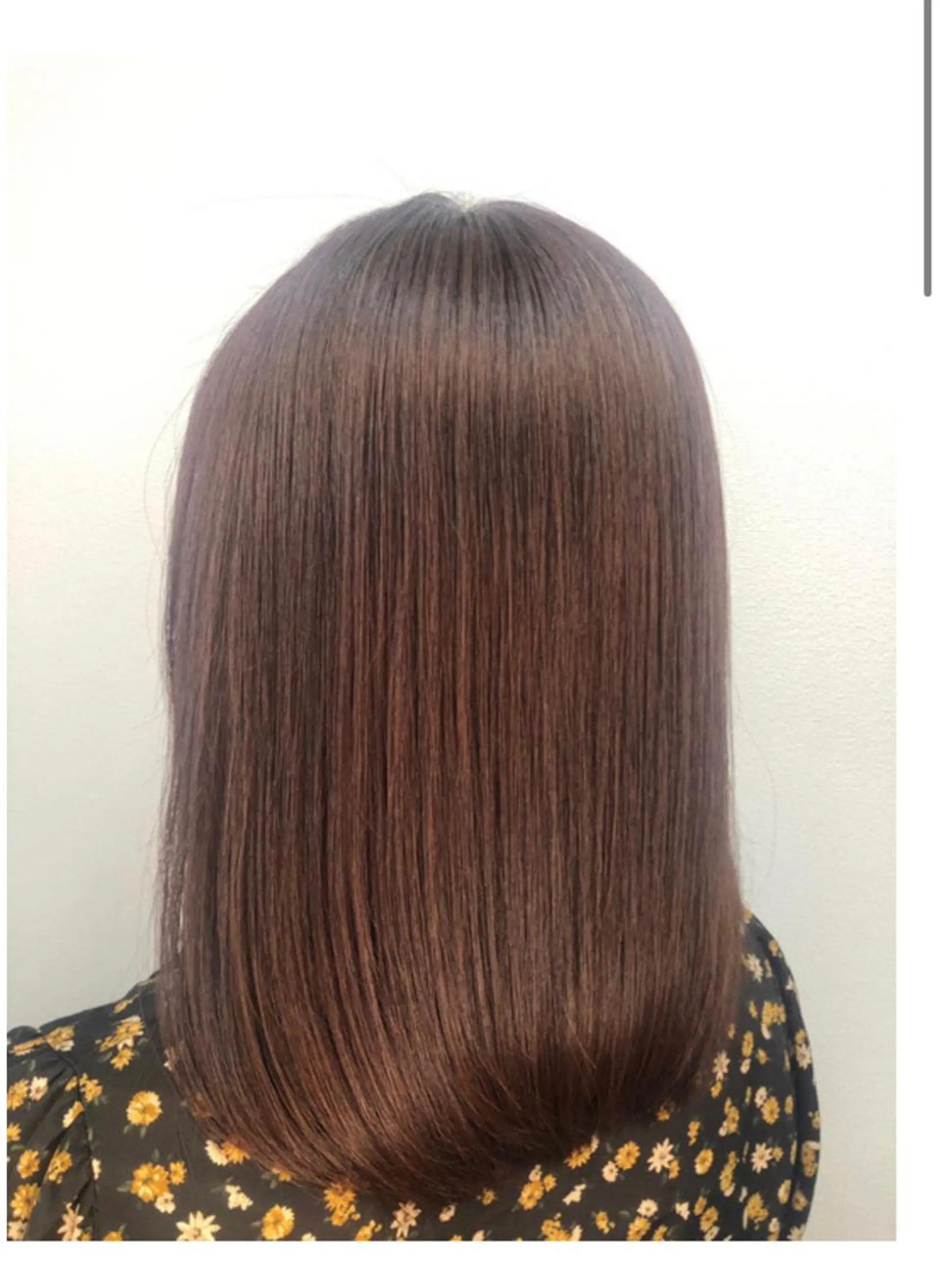 セミロング カット ヘアカラー トリートメント （ayame） minoruのヘアスタイル