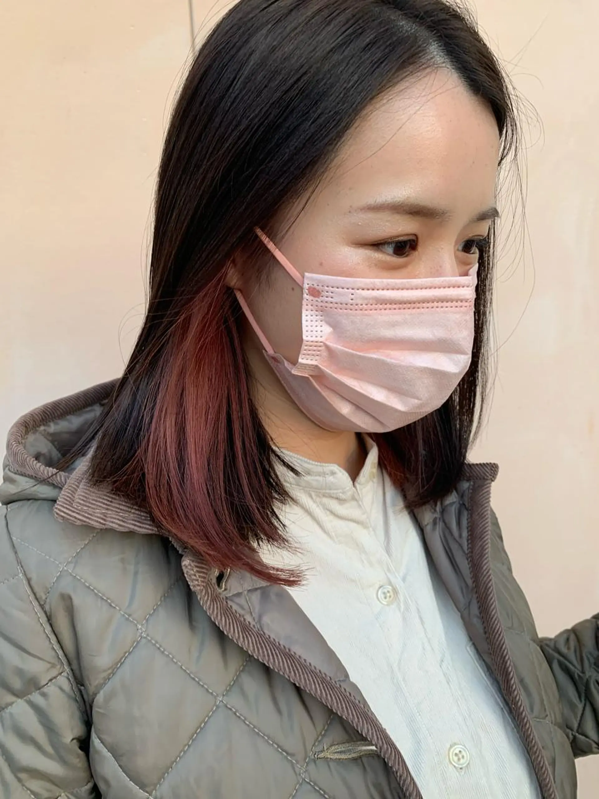 ミディアム yui .のヘアスタイル