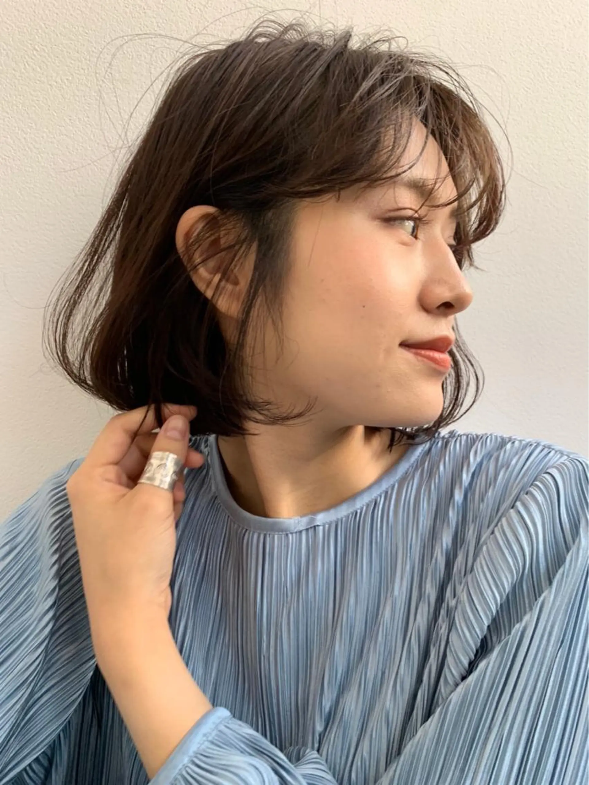 カラー ブリーチ 透明感カラー ブリーチなしカラー ralme/sol 髙橋一哉のヘアスタイル