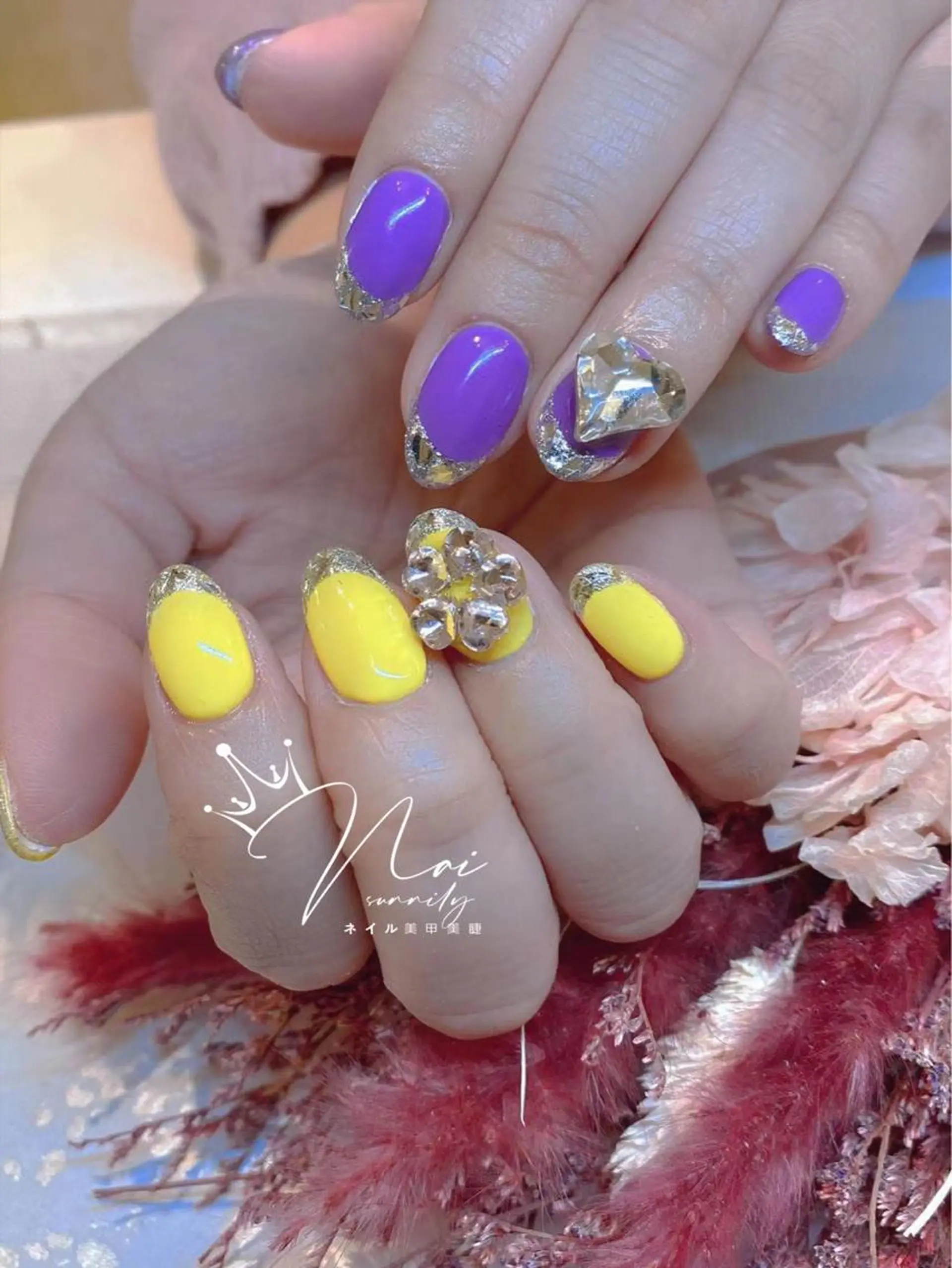 ネイル 長さだし専門店 M2　rikaのネイルデザイン