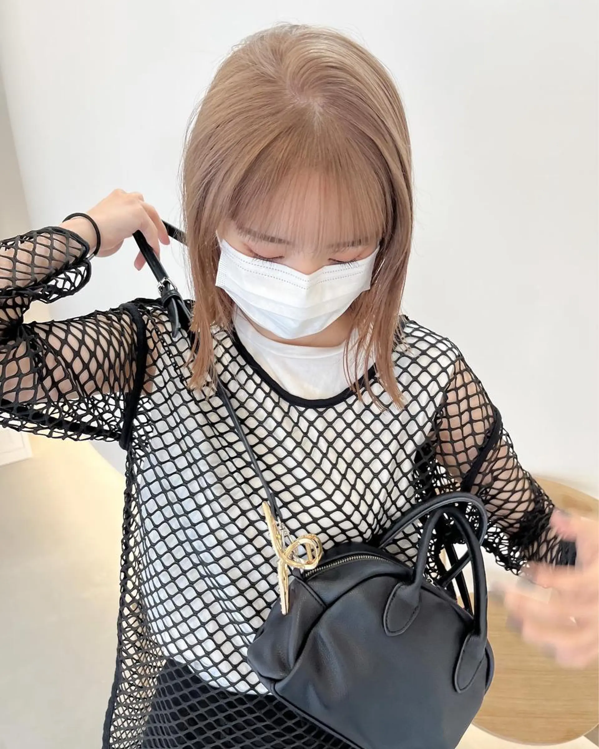 ミディアム カラー カット ヘアカラー トリートメント fit stand /HIIRAGIのヘアスタイル