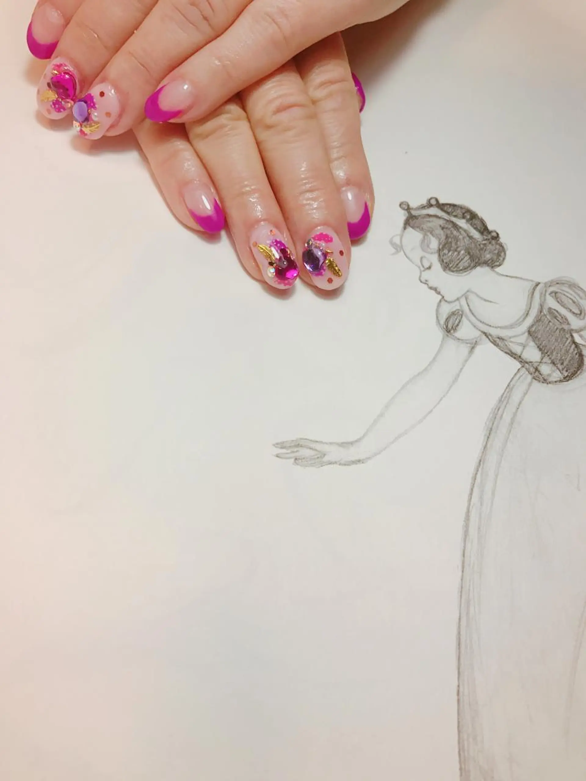 ネイル フレンチネイル owlnail /持込みデザイン専門のネイルデザイン