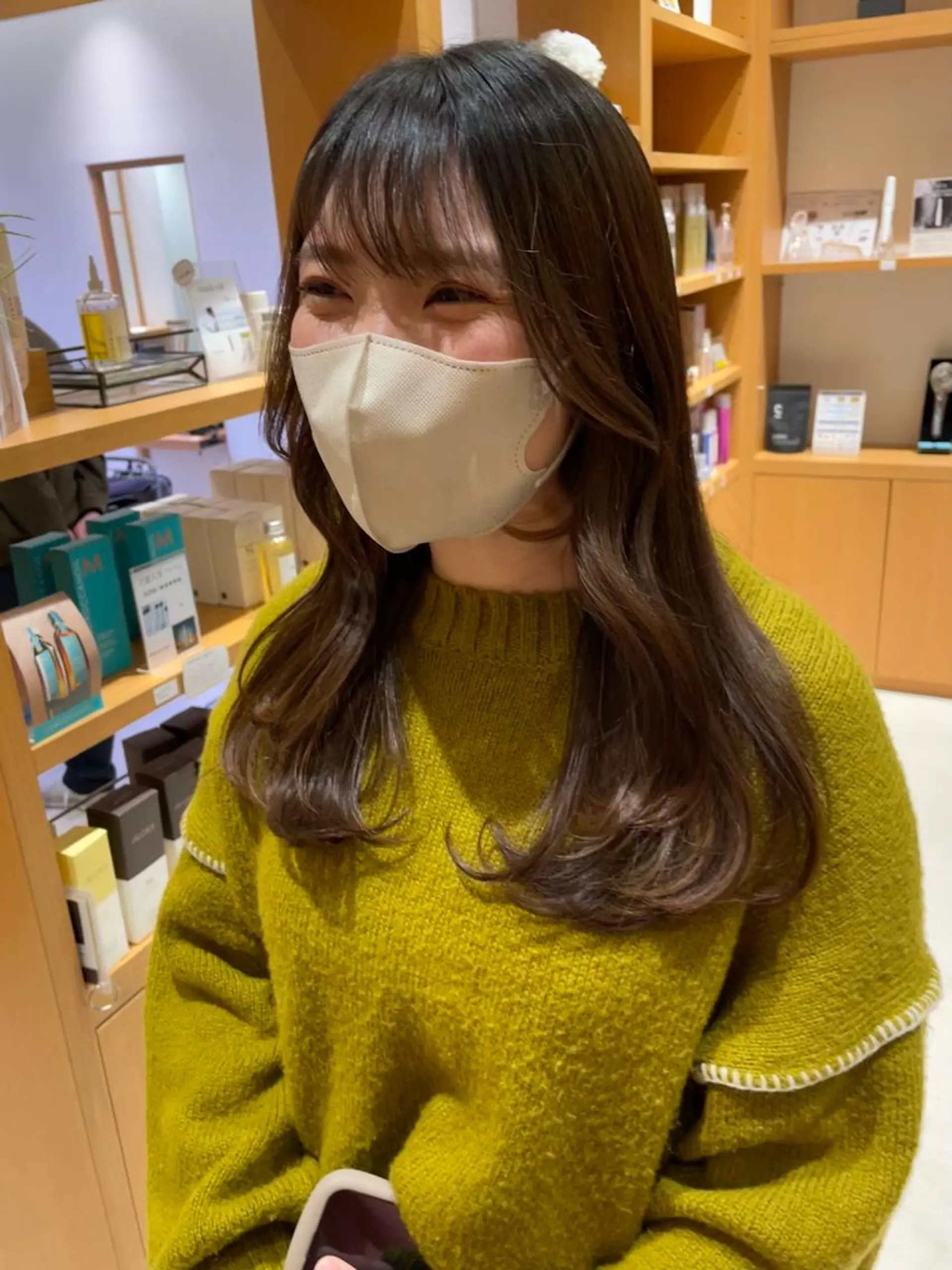 ロング 大橋 芽衣のヘアスタイル