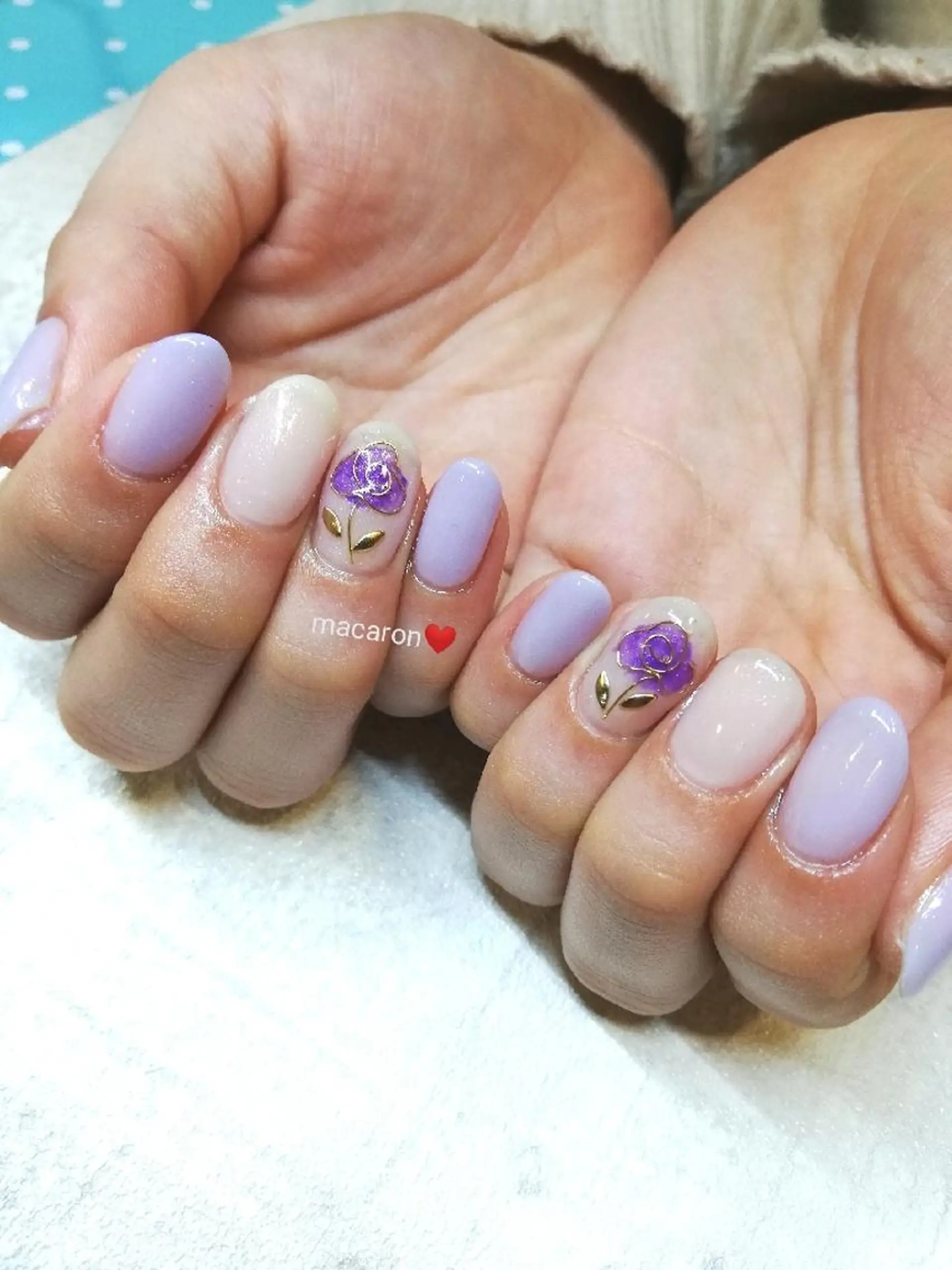 ネイル nail salon macaron のネイルデザイン