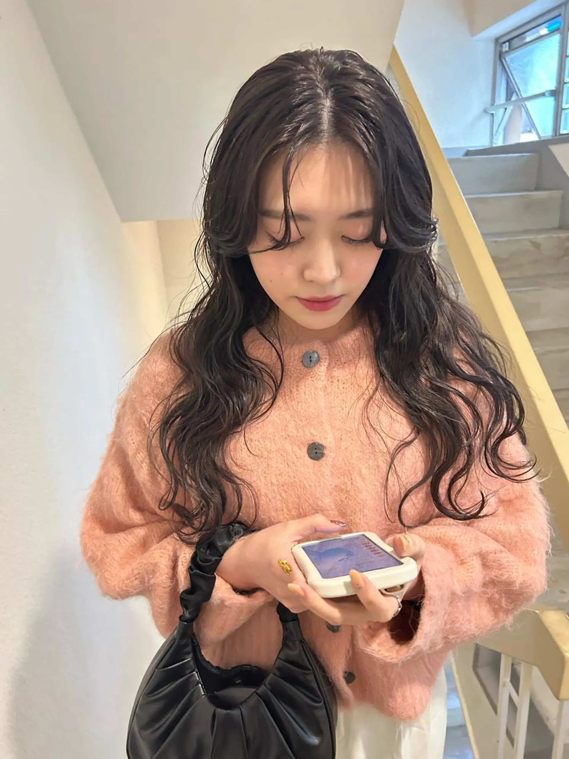 ロング 薄暮 マツイ　レンのヘアスタイル