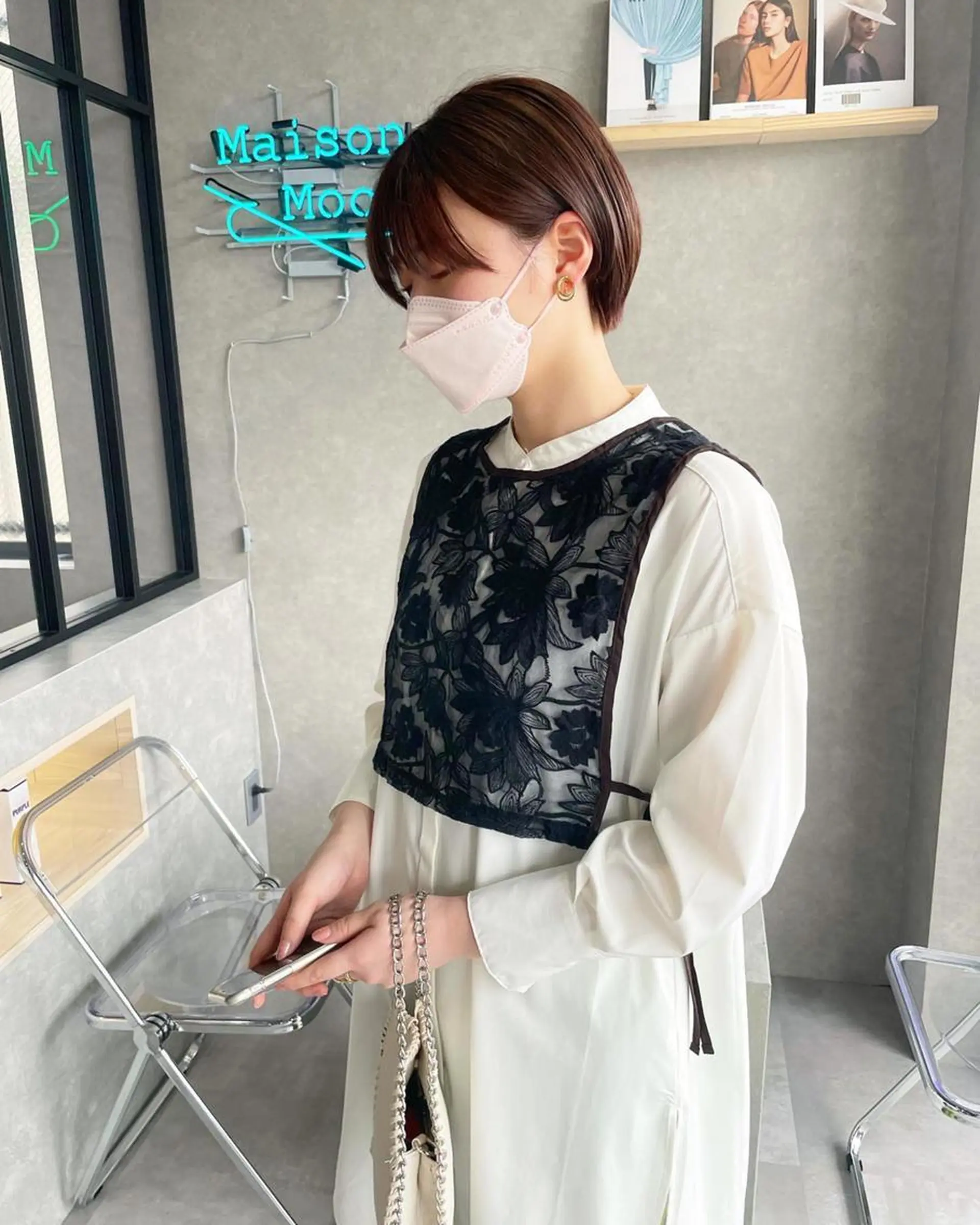 ショート ショートヘア 河原 亮のヘアスタイル