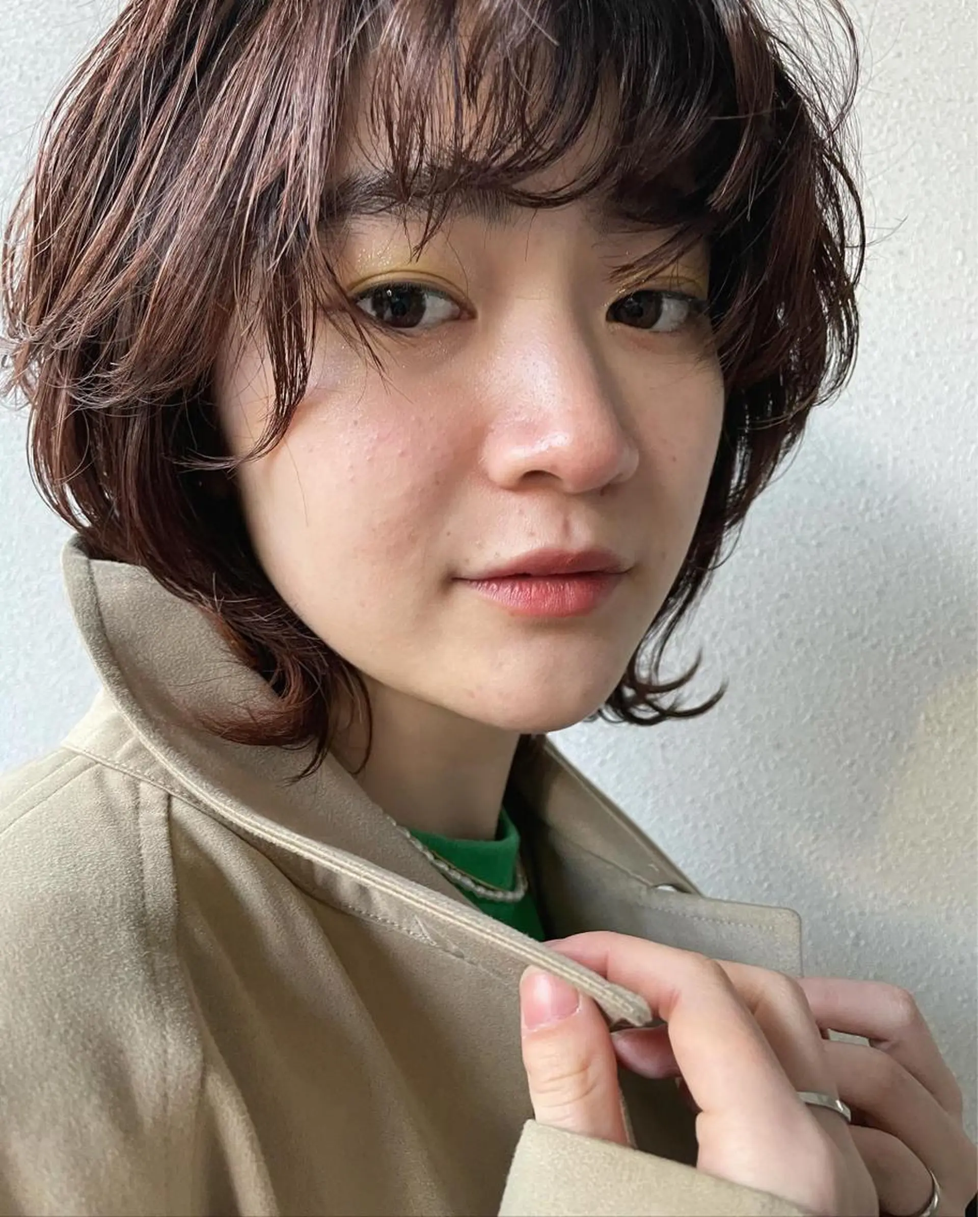 ショート カラー 斉藤 瑞恵のヘアスタイル